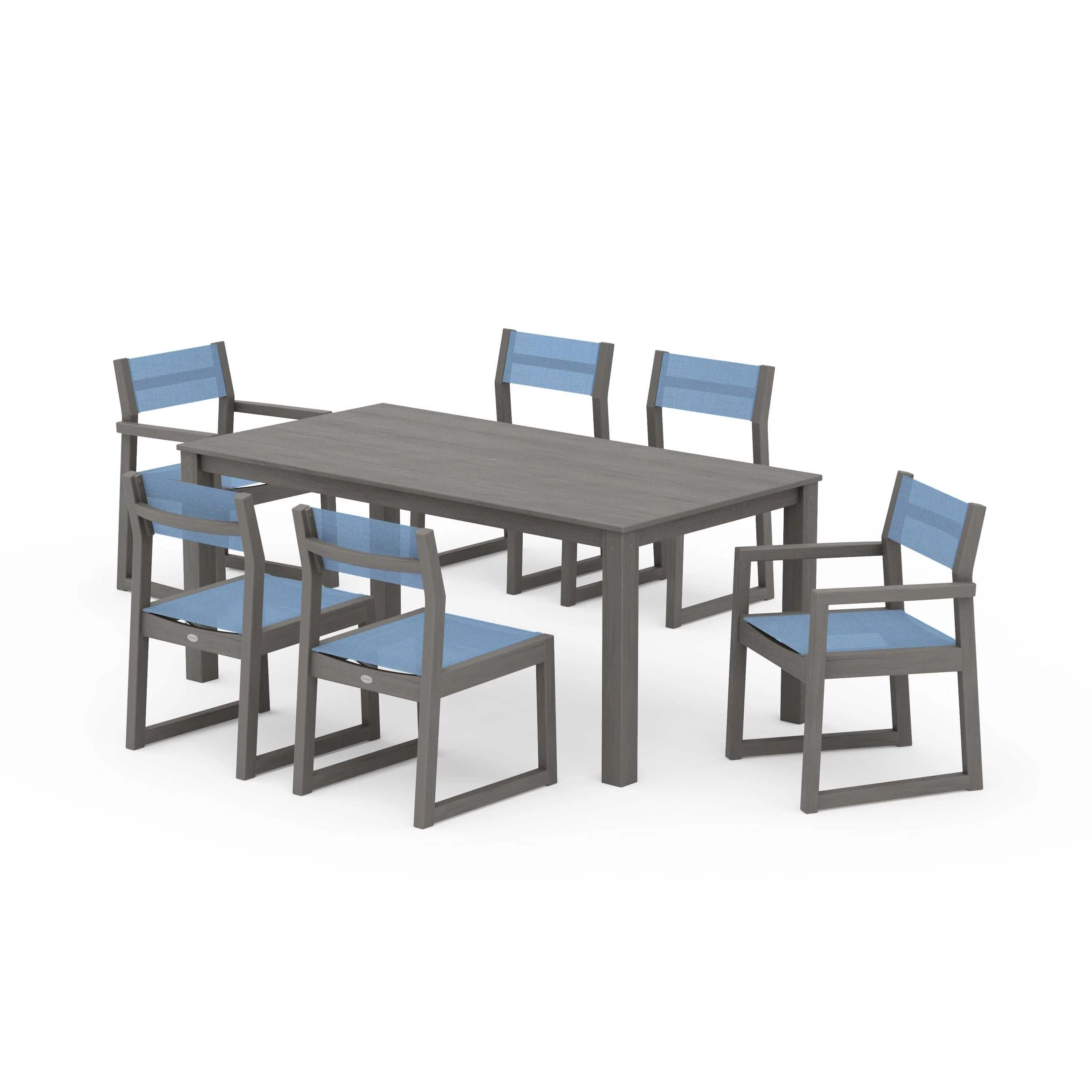 EDGE Sling 7-Piece Parsons Dining Set - Image 129