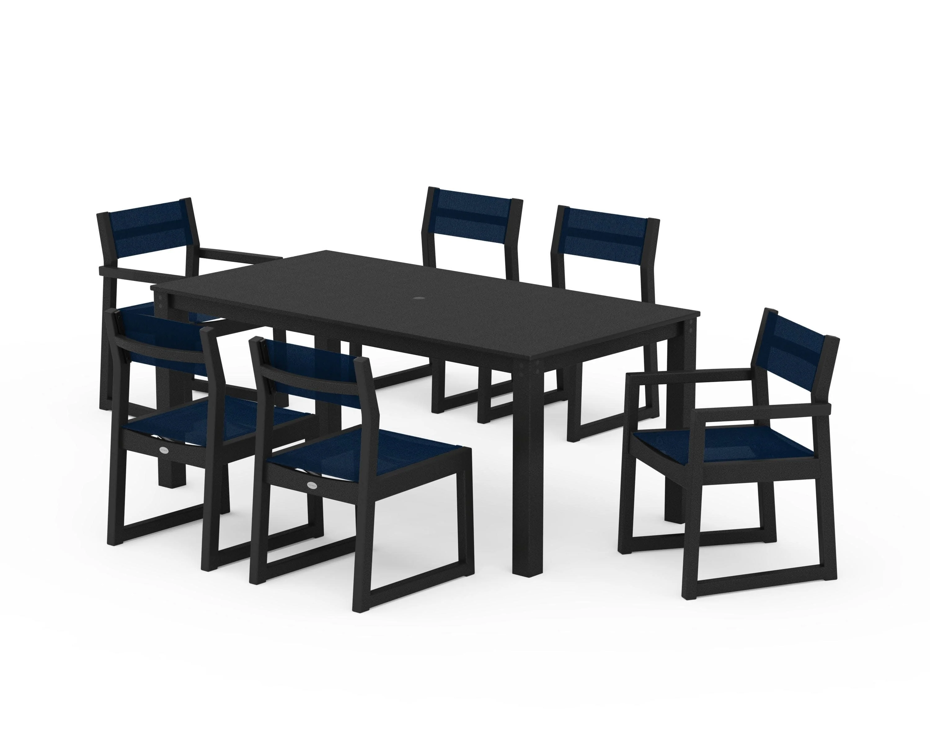 EDGE Sling 7-Piece Parsons Dining Set - Image 13