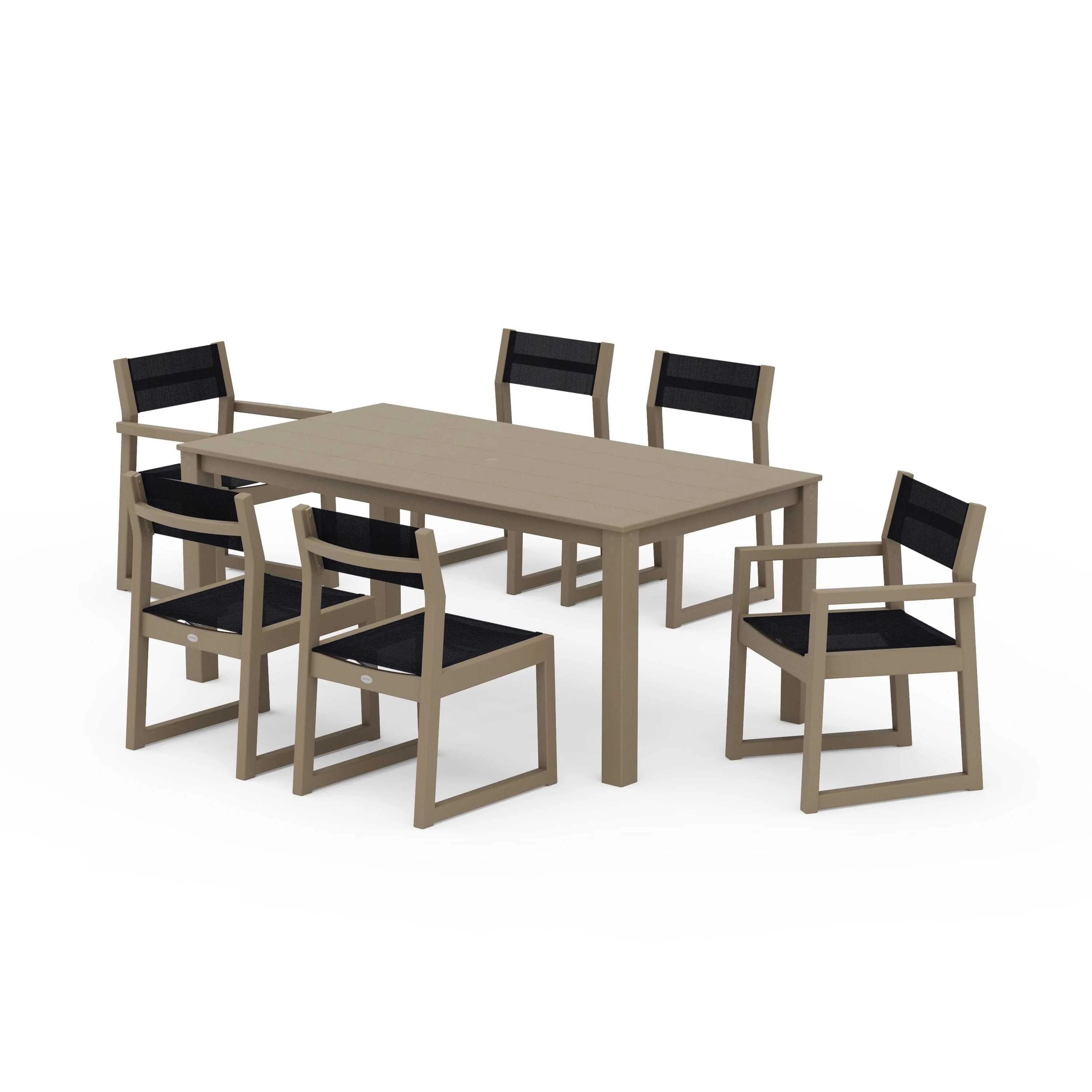 EDGE Sling 7-Piece Parsons Dining Set - Image 131