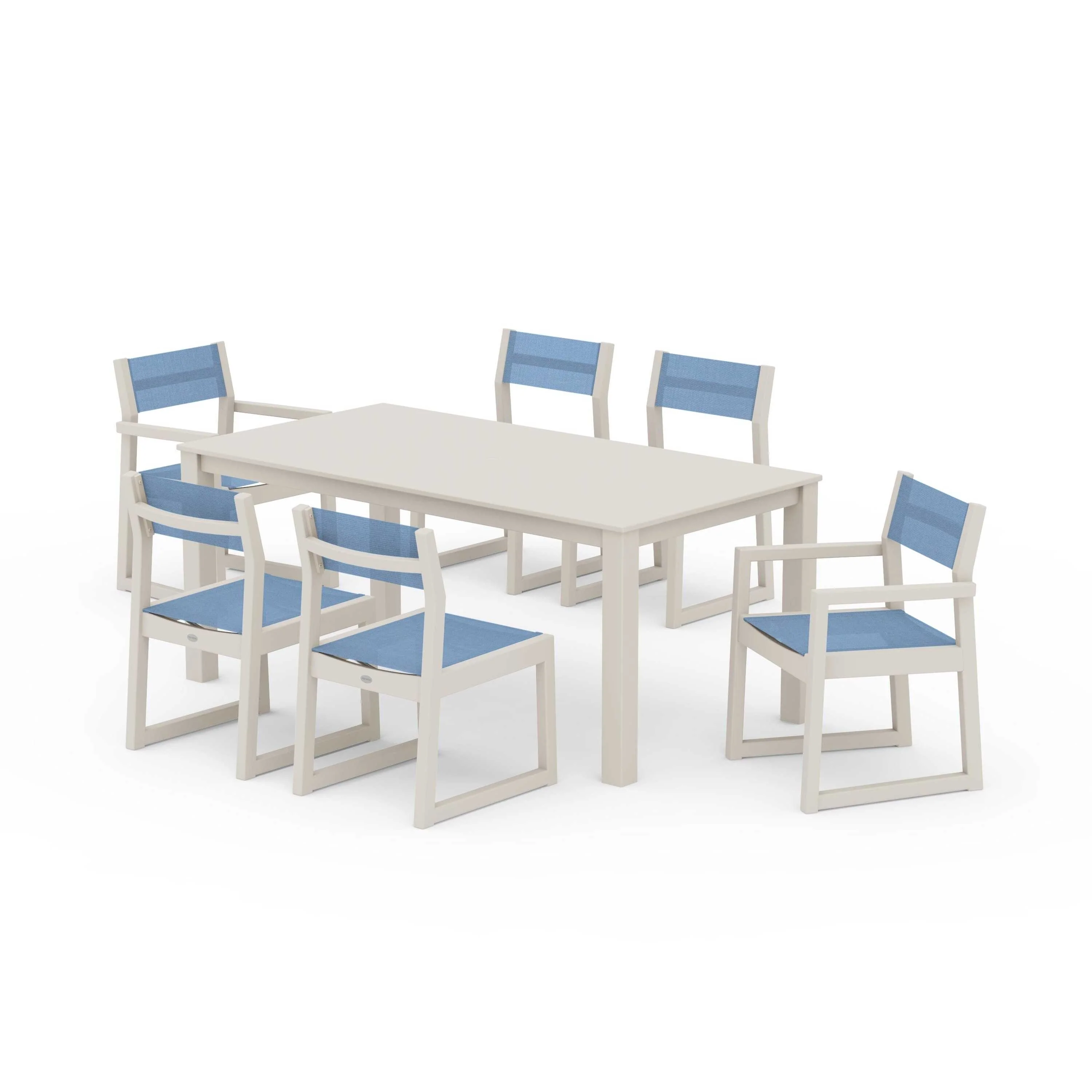 EDGE Sling 7-Piece Parsons Dining Set - Image 132