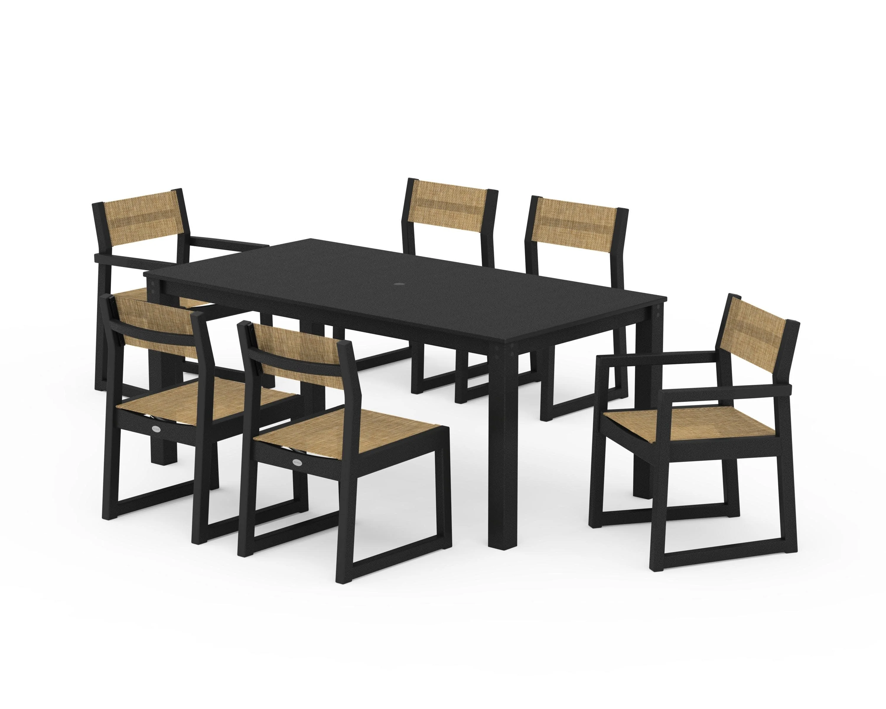 EDGE Sling 7-Piece Parsons Dining Set - Image 16