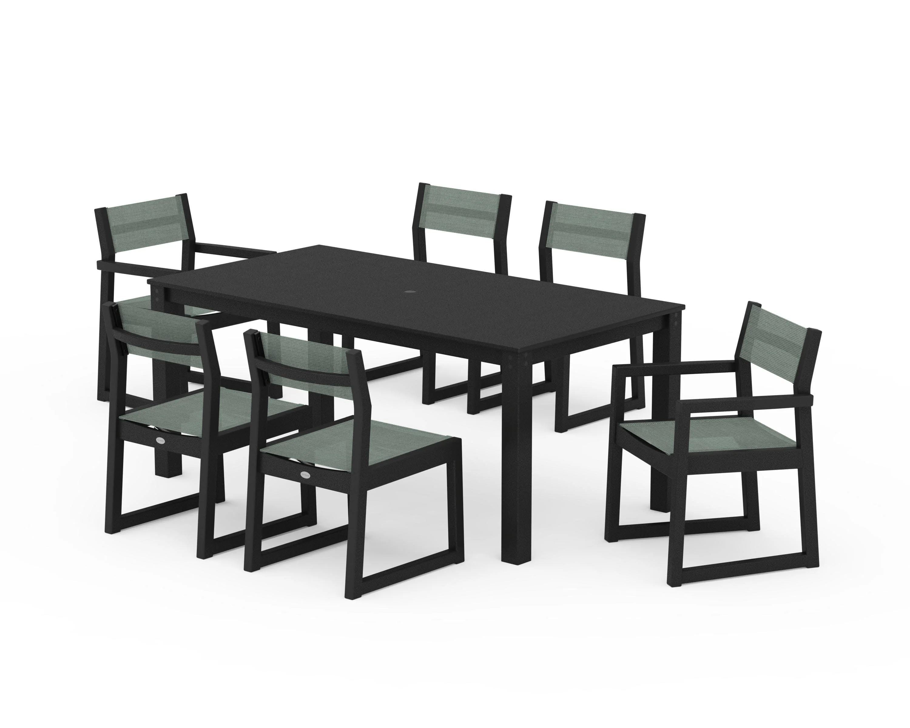 EDGE Sling 7-Piece Parsons Dining Set - Image 22