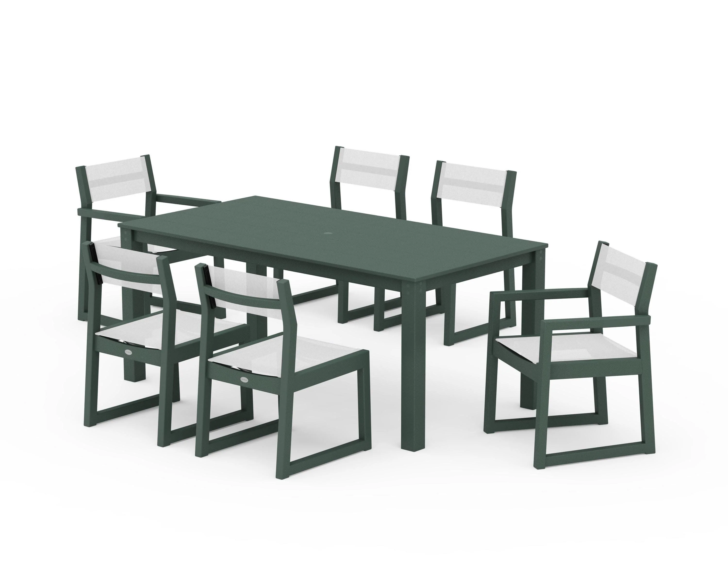 EDGE Sling 7-Piece Parsons Dining Set - Image 23