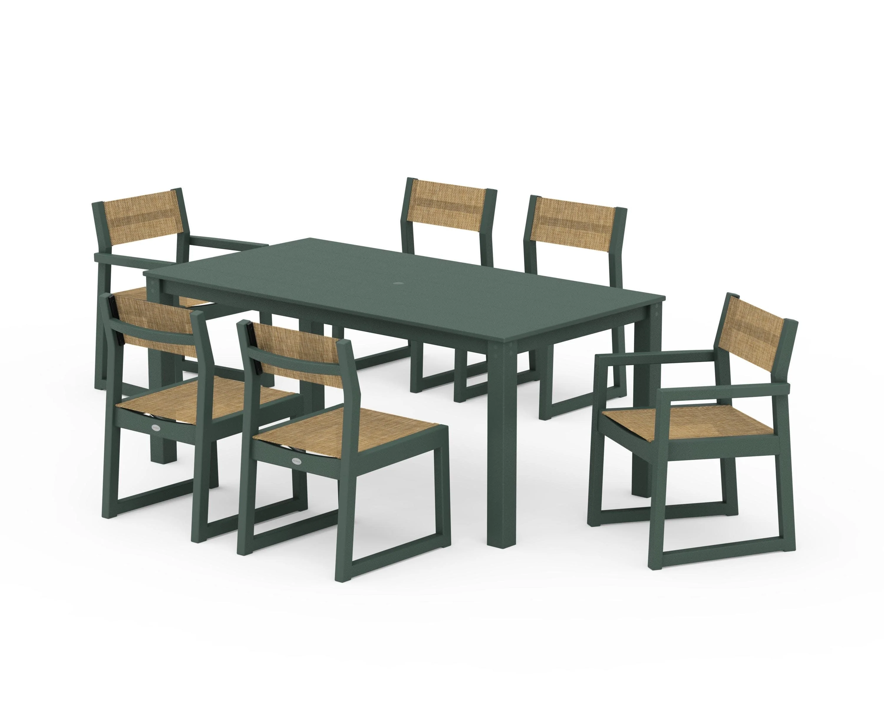 EDGE Sling 7-Piece Parsons Dining Set - Image 27