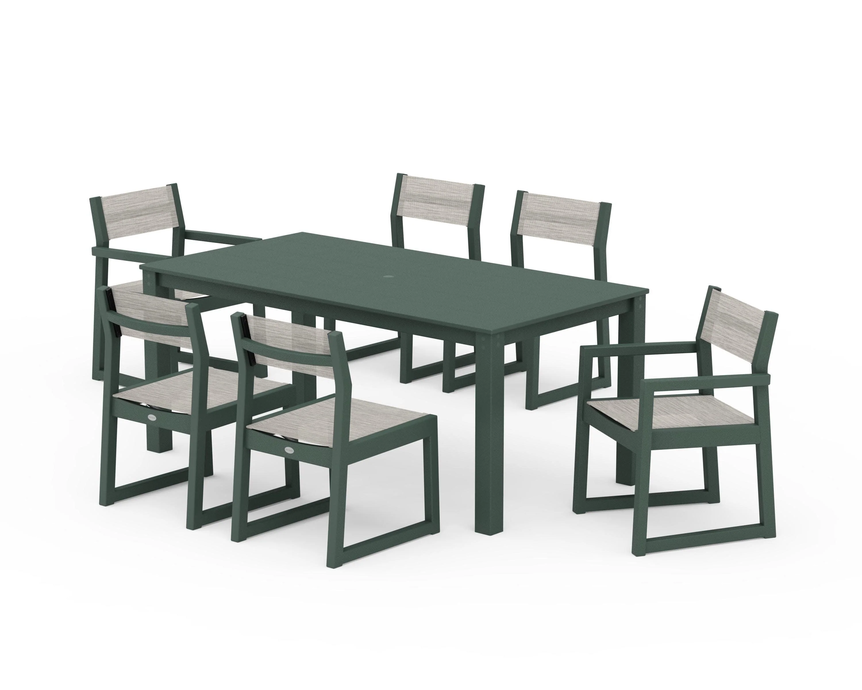EDGE Sling 7-Piece Parsons Dining Set - Image 29