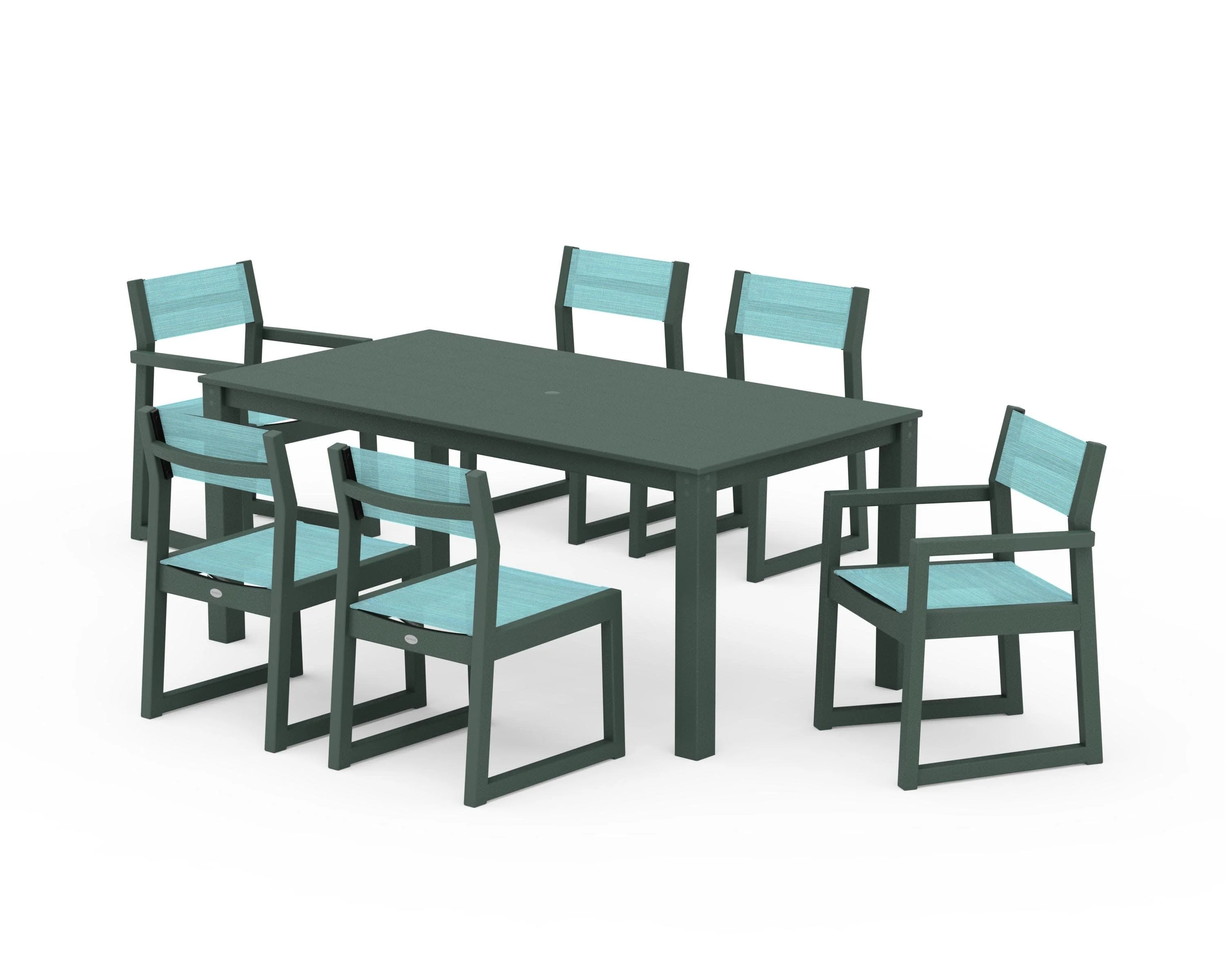 EDGE Sling 7-Piece Parsons Dining Set - Image 30