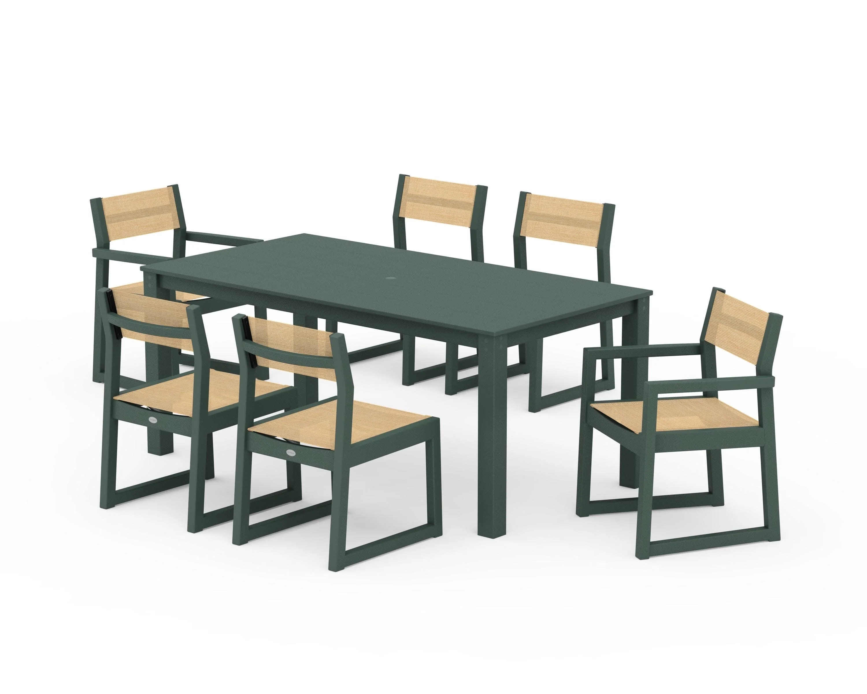 EDGE Sling 7-Piece Parsons Dining Set - Image 32