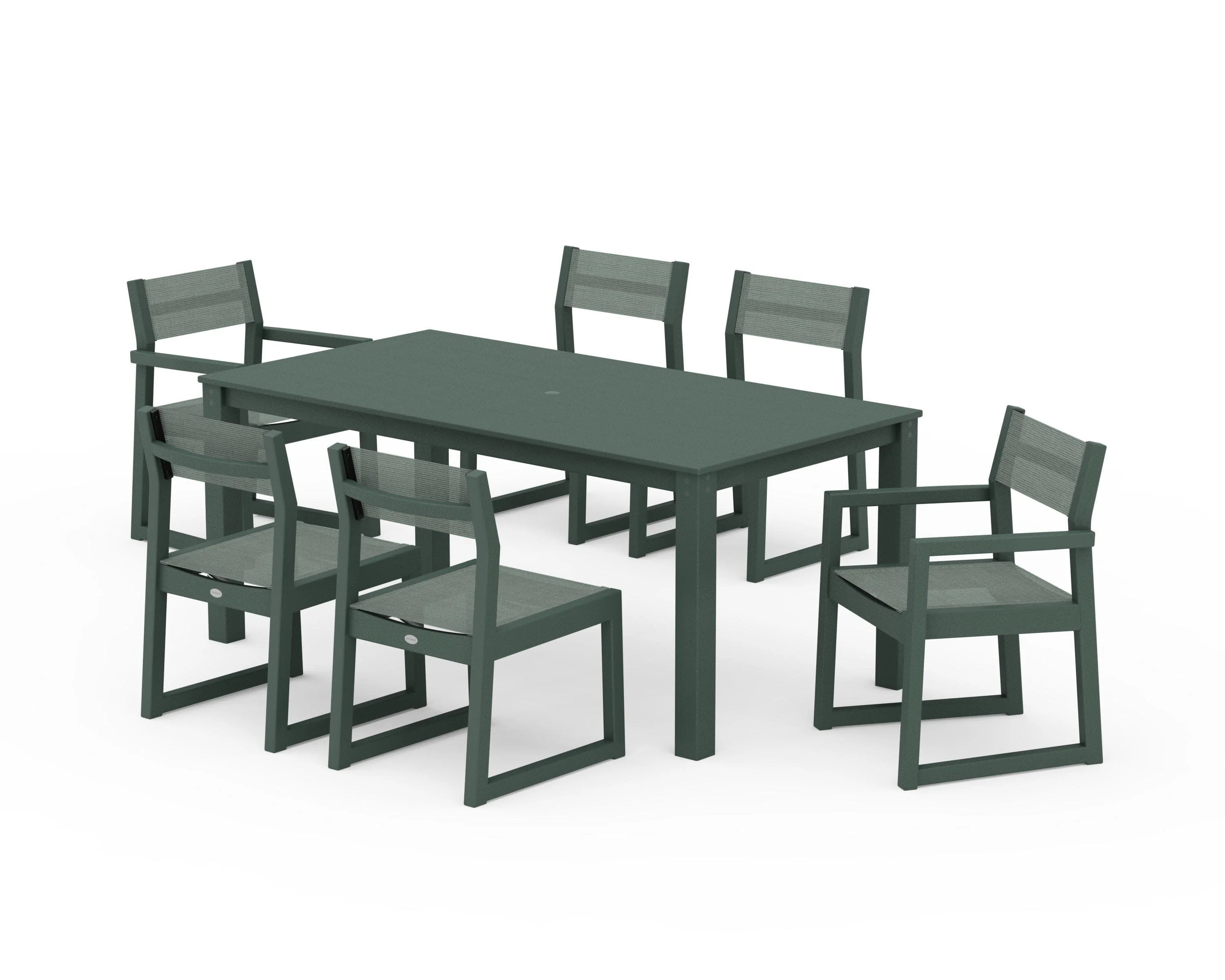 EDGE Sling 7-Piece Parsons Dining Set - Image 33