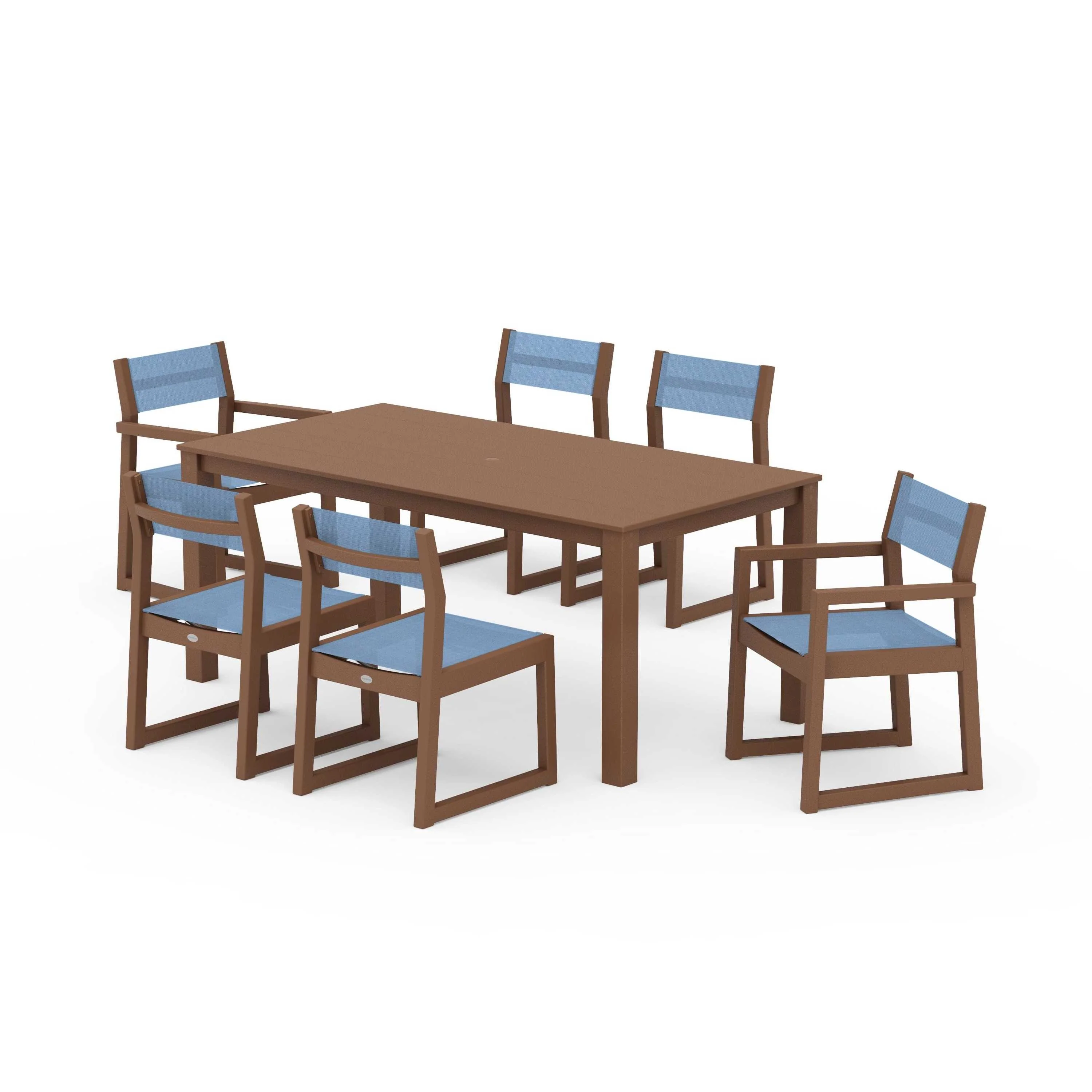 EDGE Sling 7-Piece Parsons Dining Set - Image 36