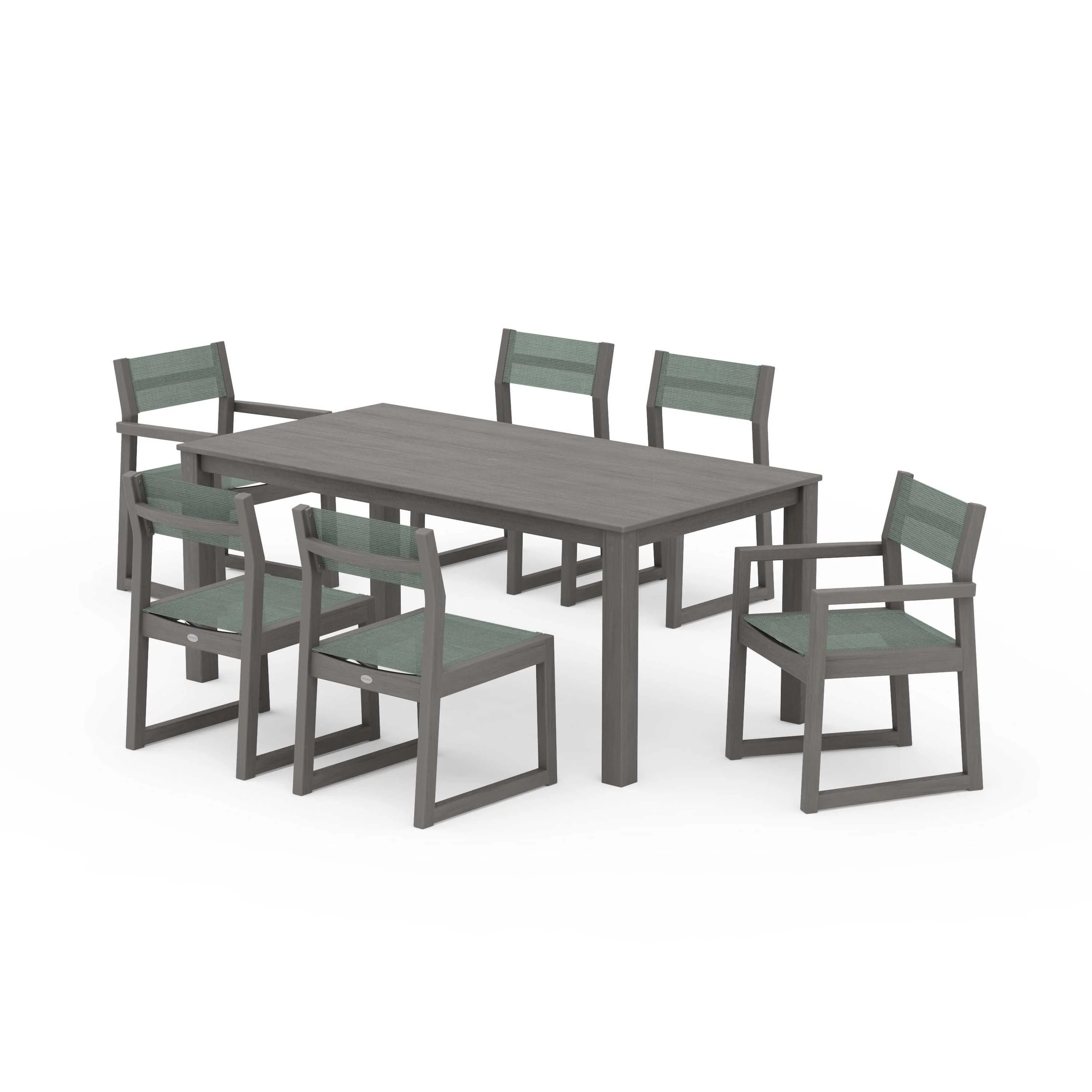 EDGE Sling 7-Piece Parsons Dining Set - Image 38