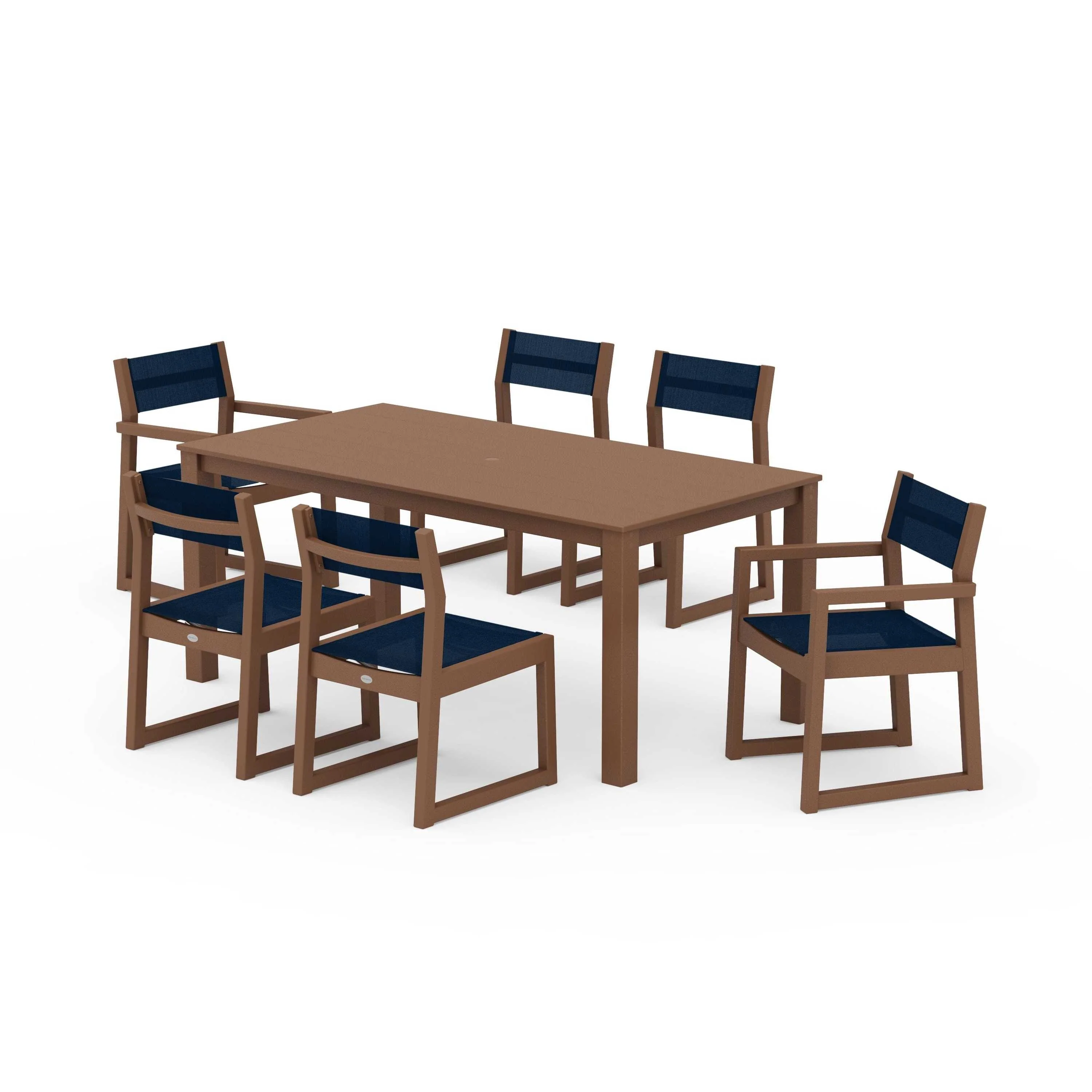 EDGE Sling 7-Piece Parsons Dining Set - Image 44