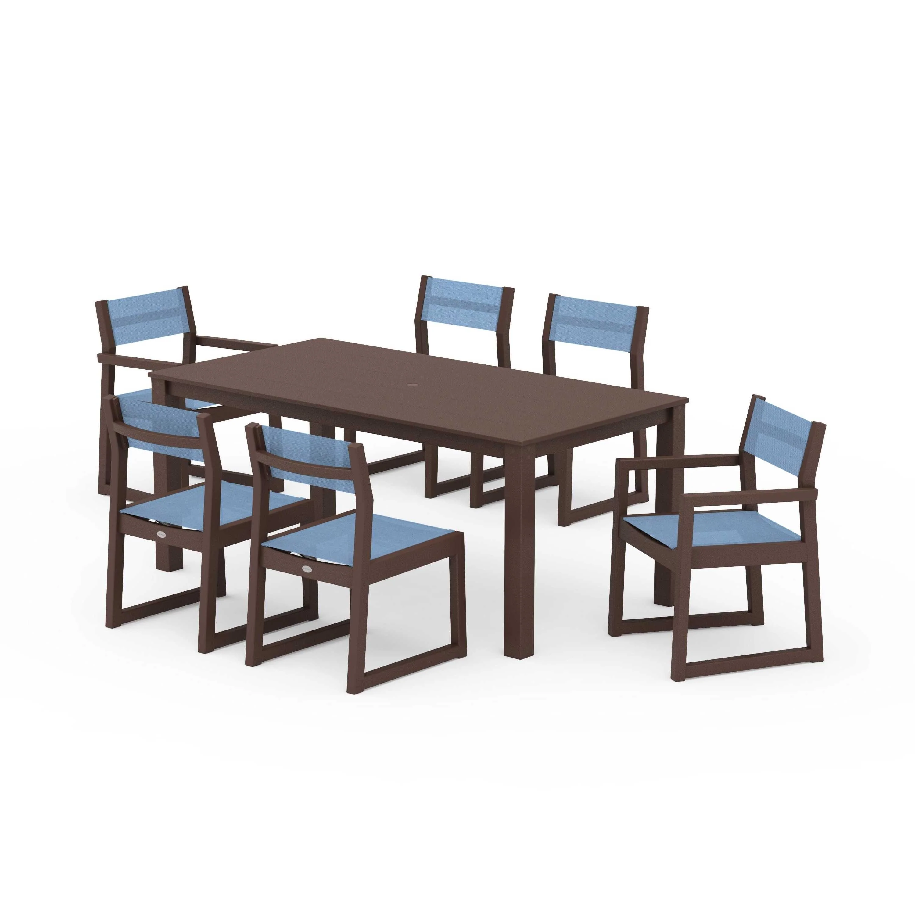 EDGE Sling 7-Piece Parsons Dining Set - Image 45