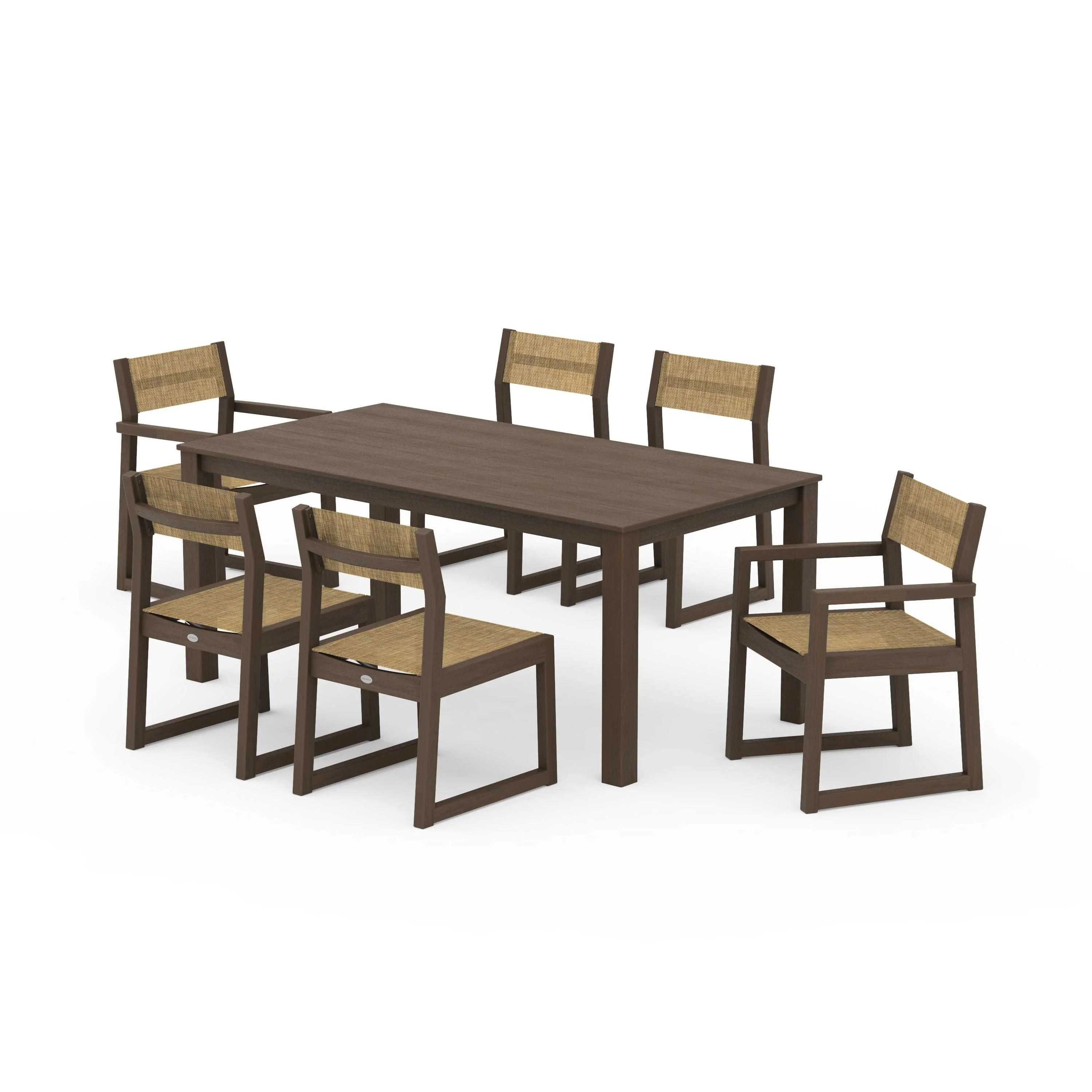 EDGE Sling 7-Piece Parsons Dining Set - Image 51
