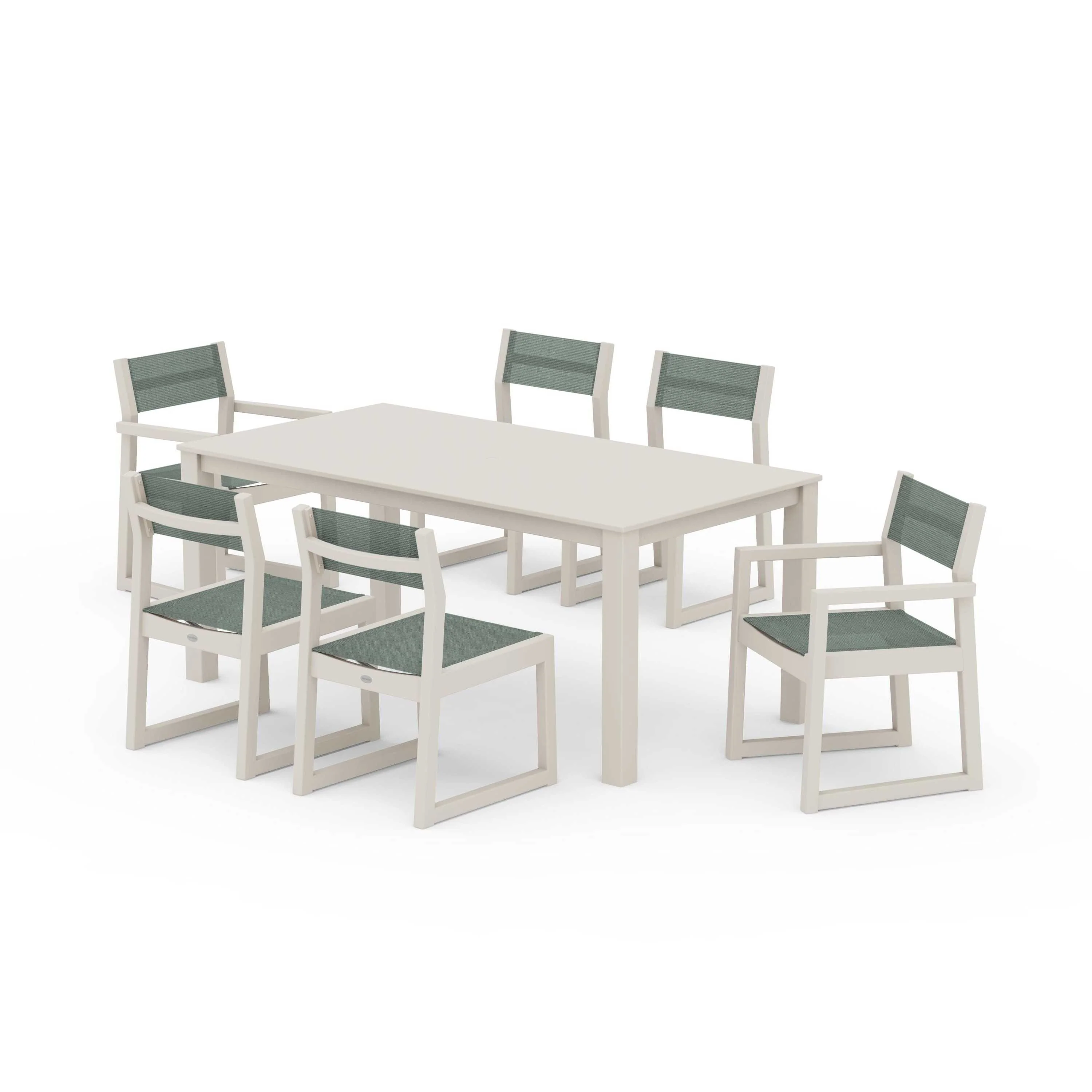 EDGE Sling 7-Piece Parsons Dining Set - Image 52