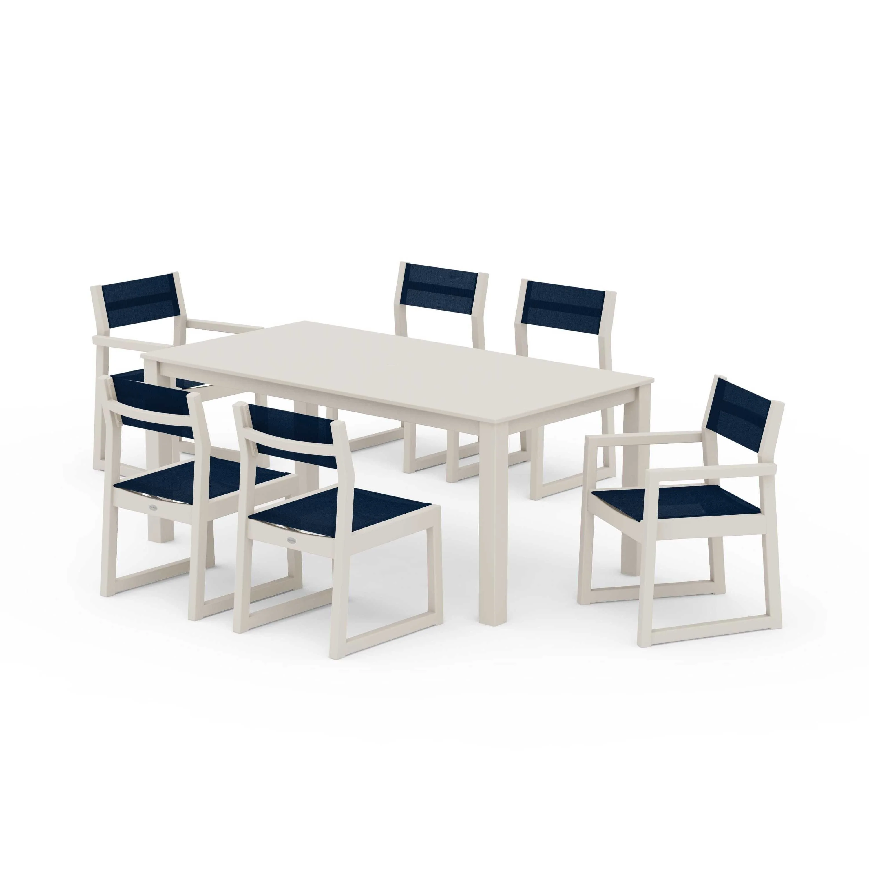 EDGE Sling 7-Piece Parsons Dining Set - Image 54