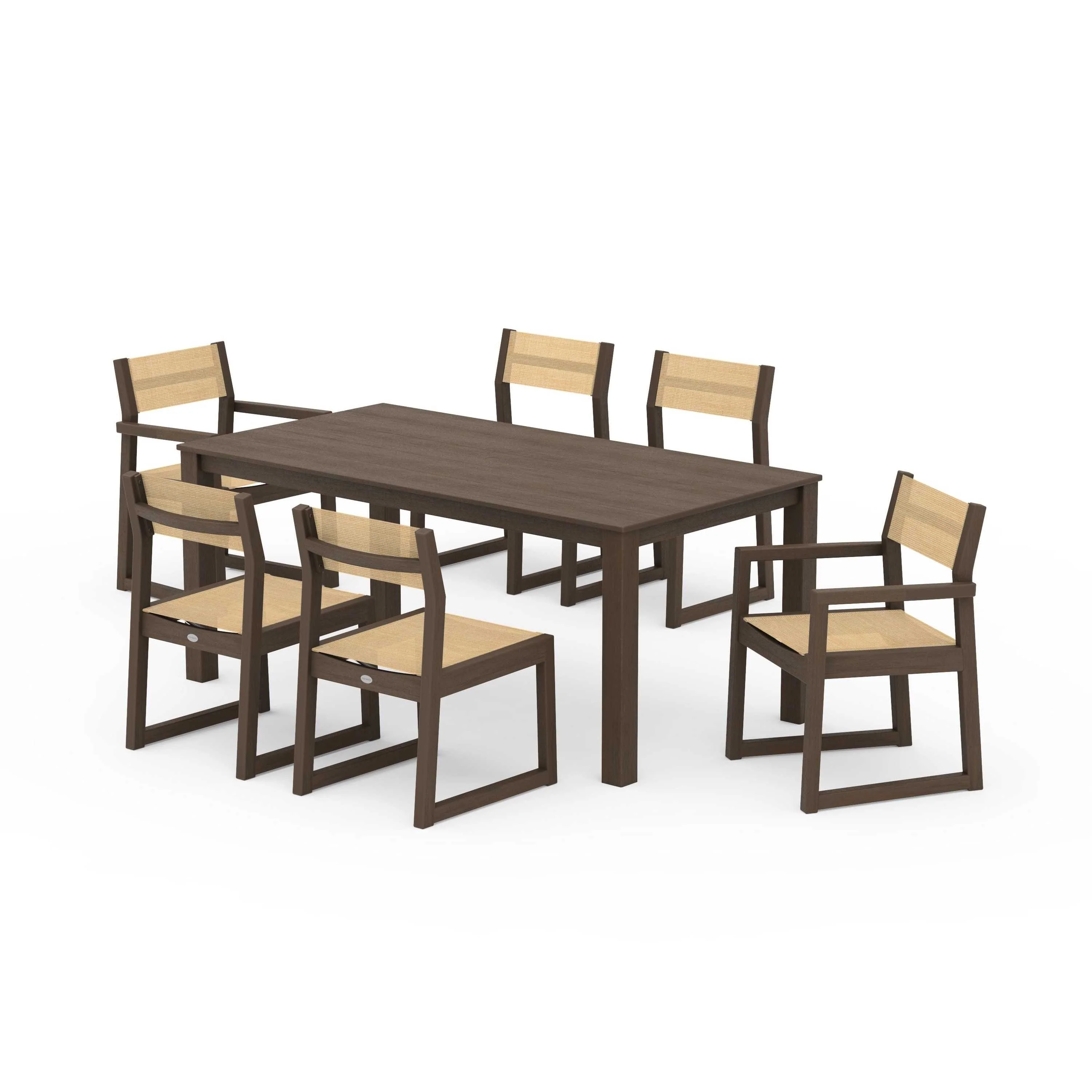 EDGE Sling 7-Piece Parsons Dining Set - Image 66