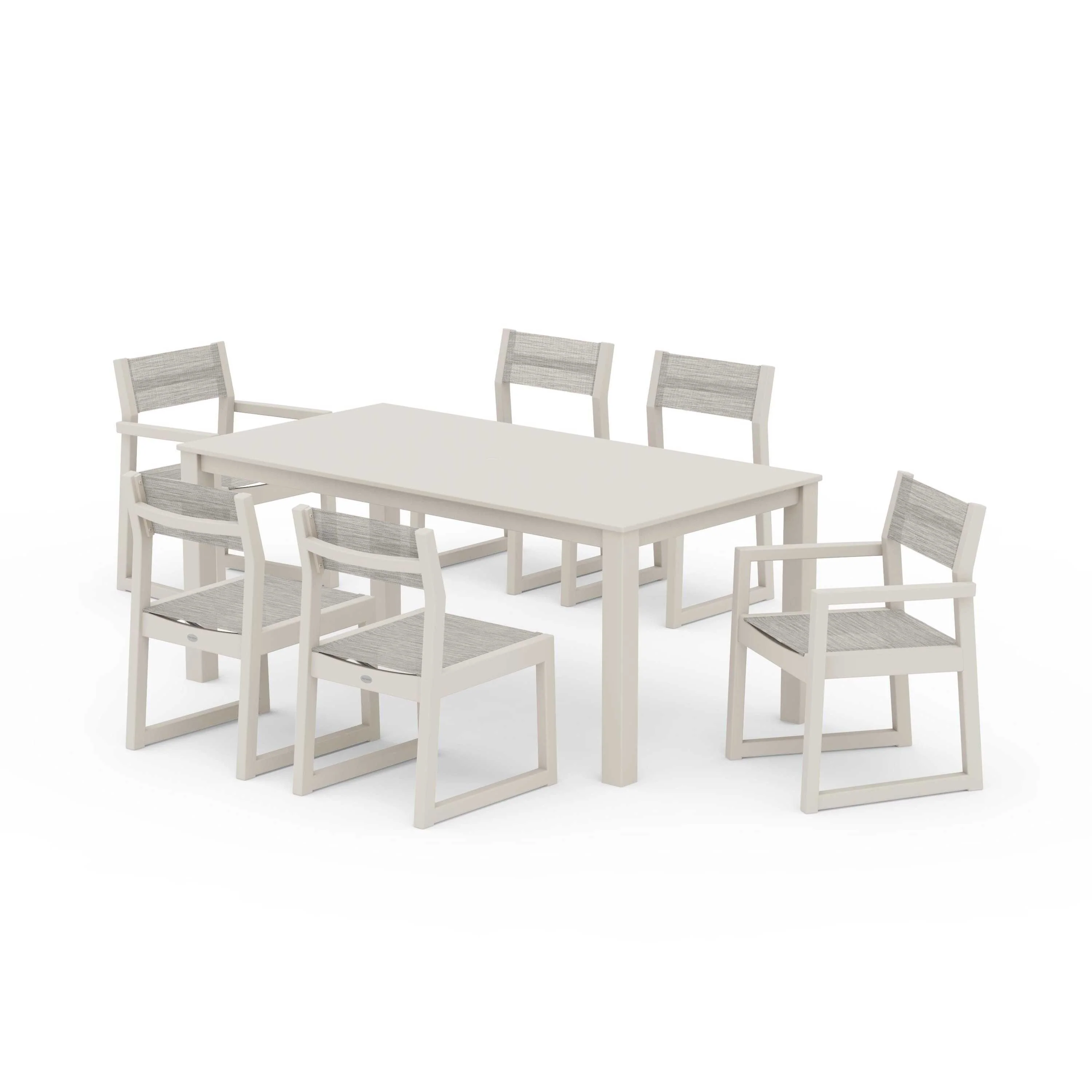 EDGE Sling 7-Piece Parsons Dining Set - Image 69
