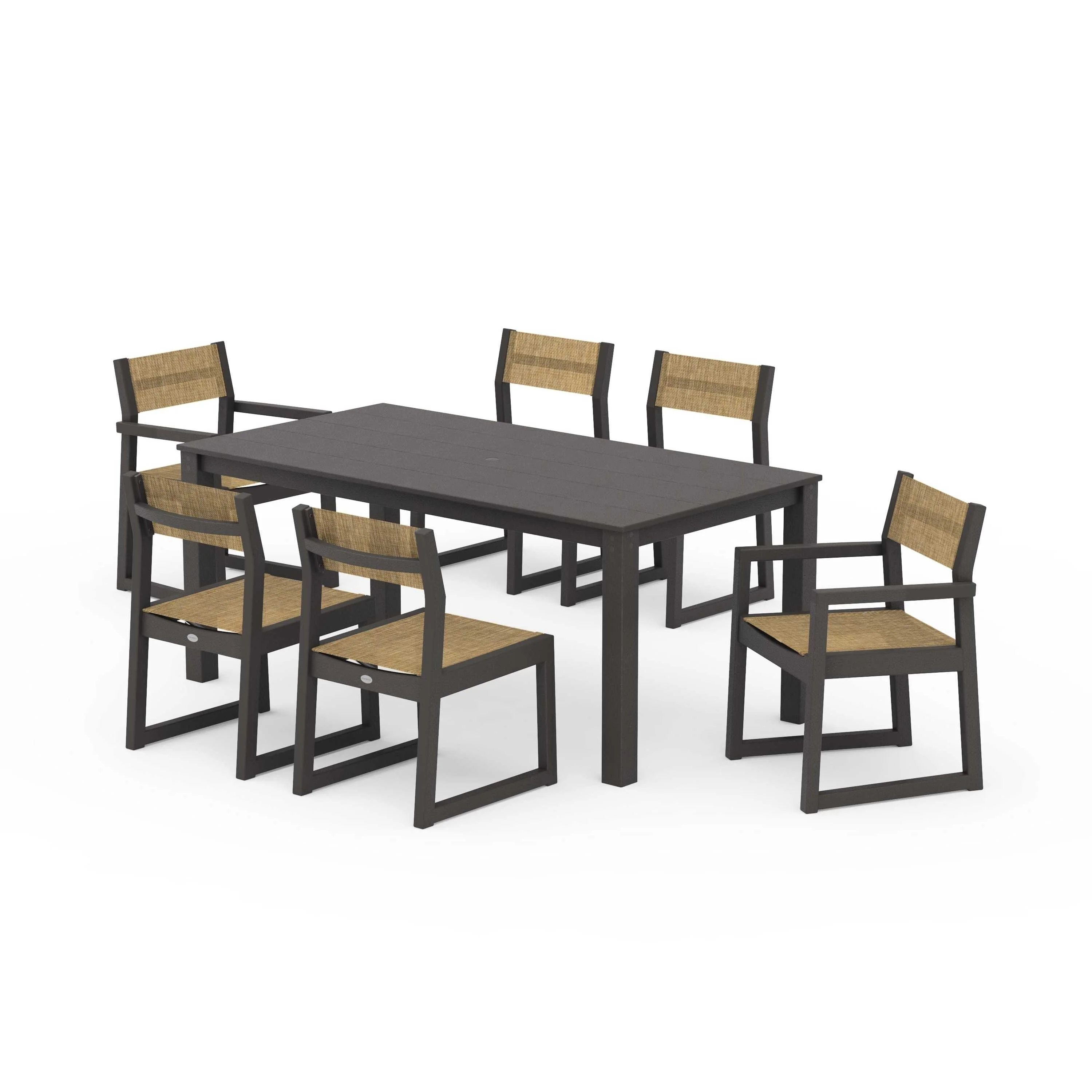 EDGE Sling 7-Piece Parsons Dining Set - Image 75