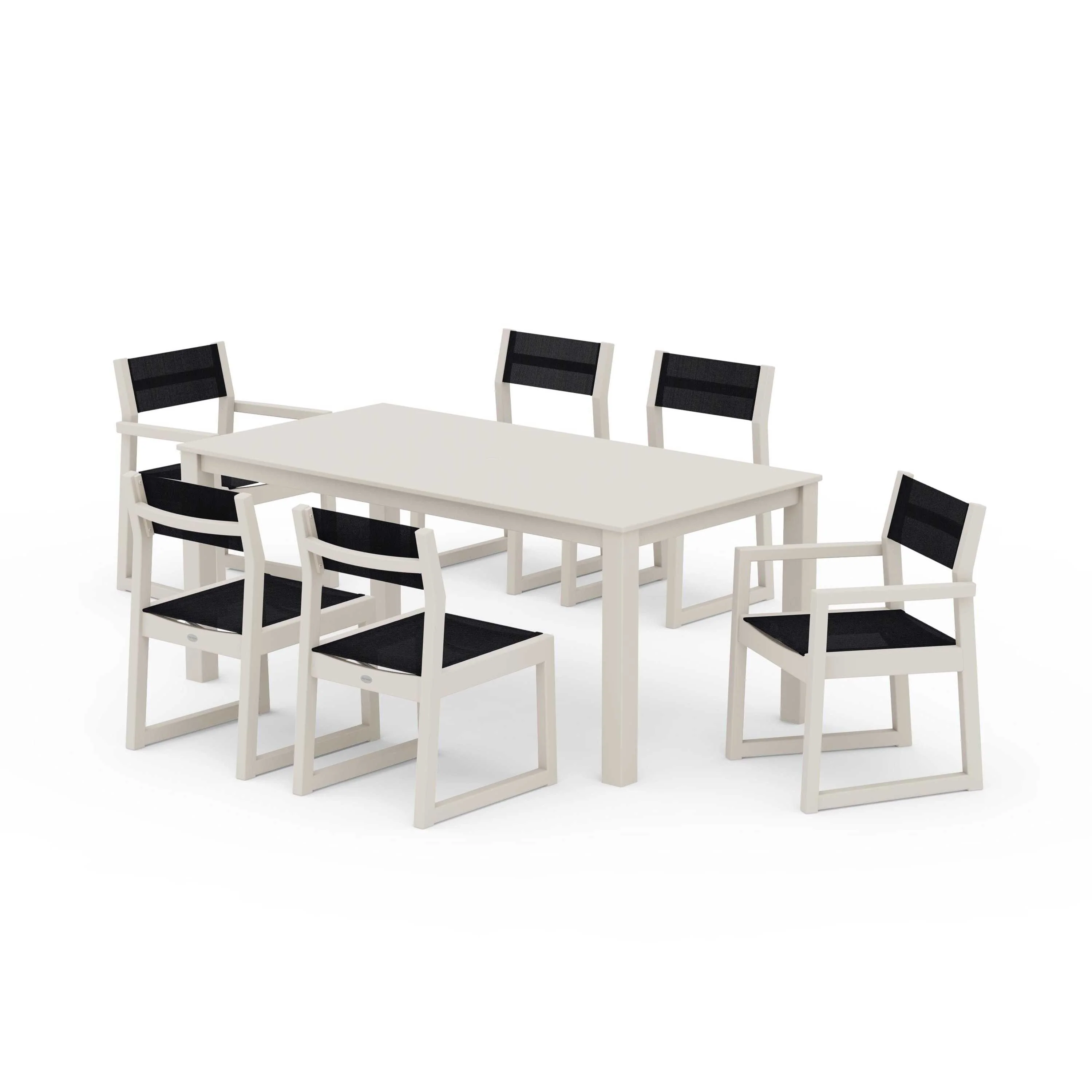 EDGE Sling 7-Piece Parsons Dining Set - Image 81