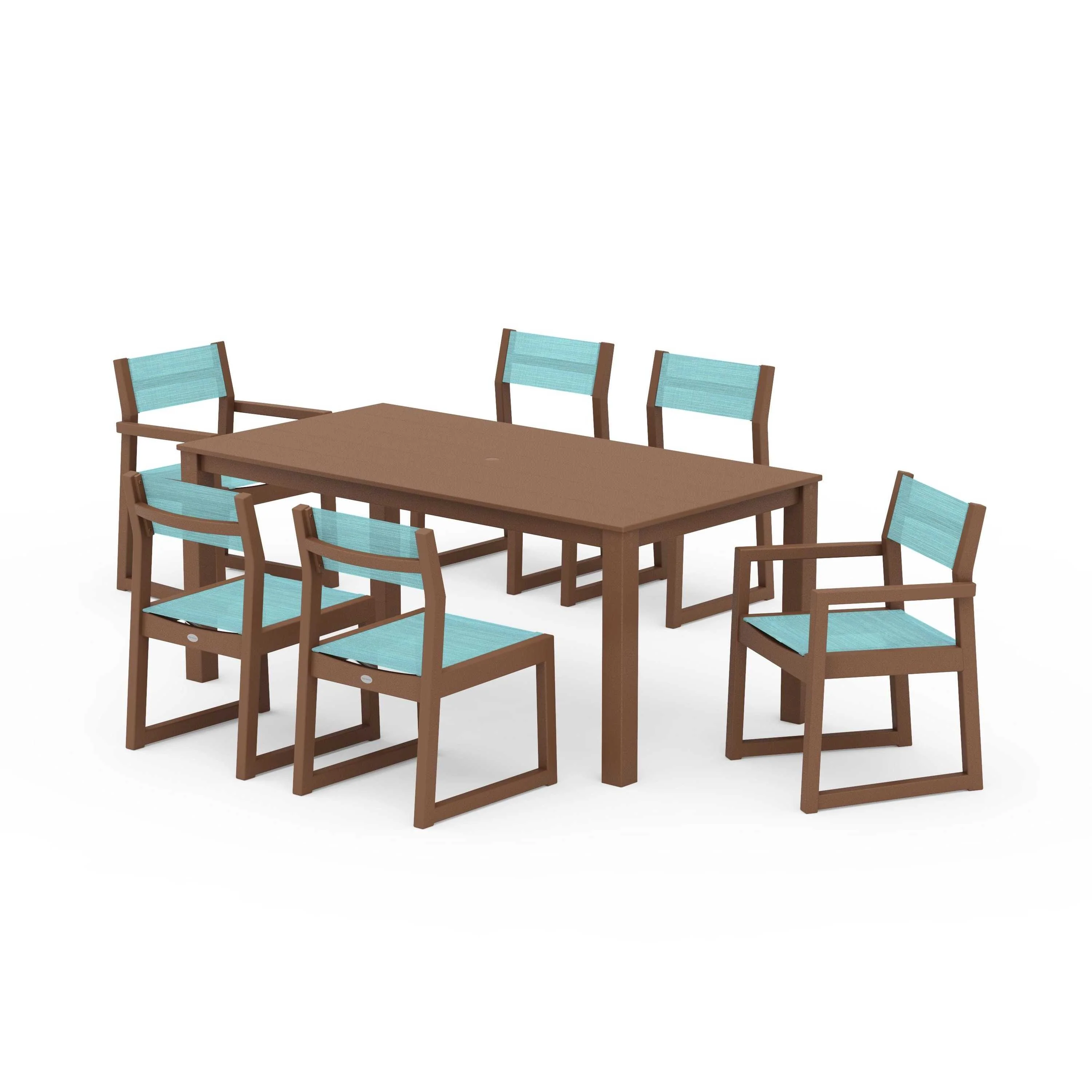 EDGE Sling 7-Piece Parsons Dining Set - Image 84