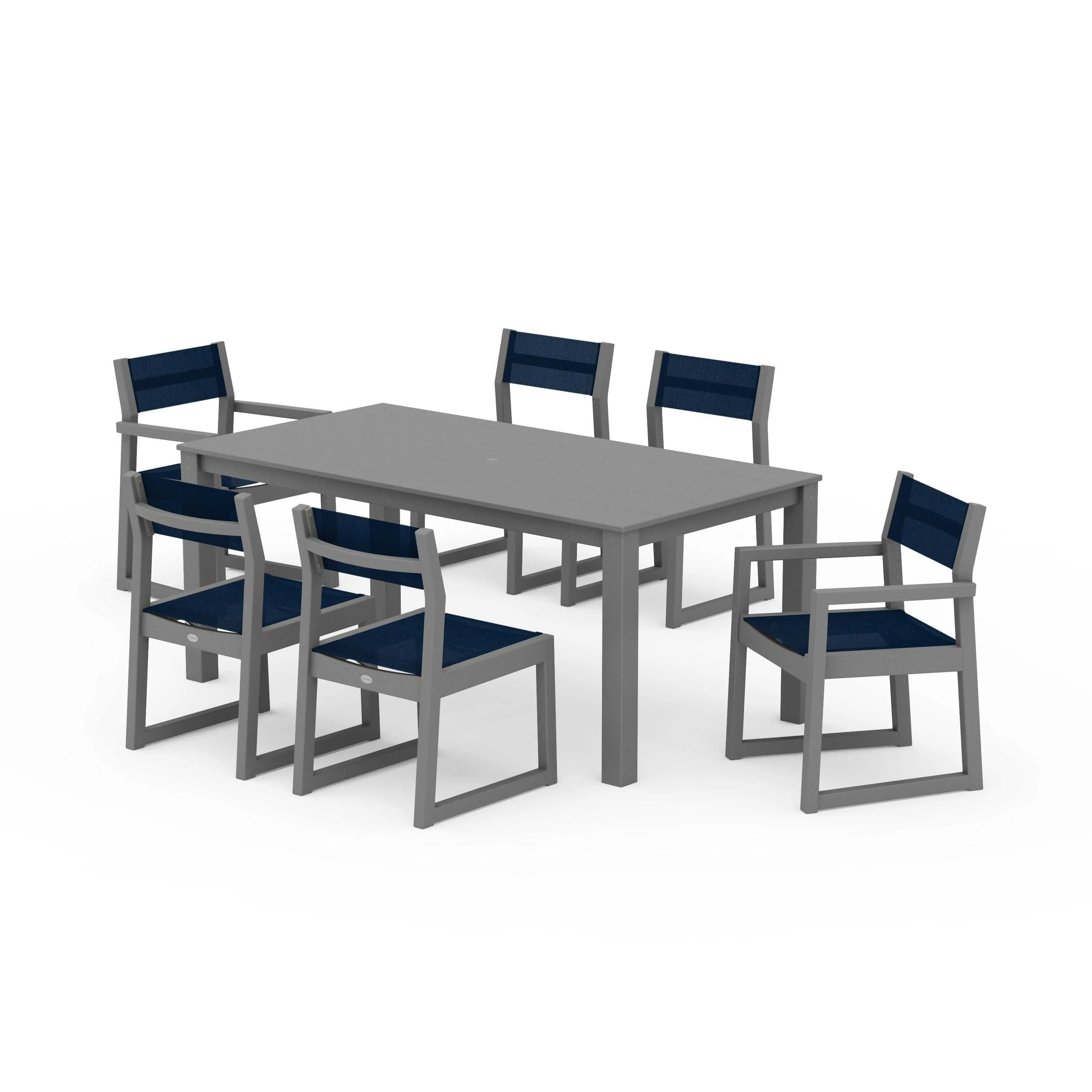 EDGE Sling 7-Piece Parsons Dining Set - Image 92