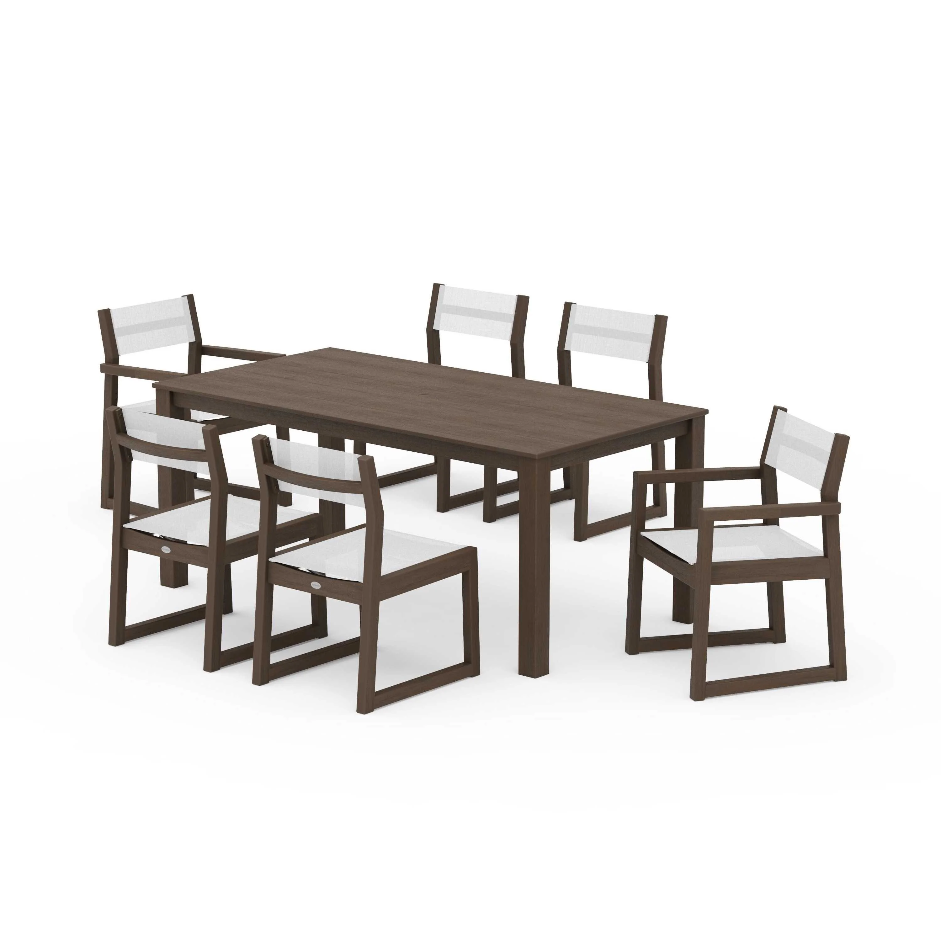 EDGE Sling 7-Piece Parsons Dining Set - Image 97