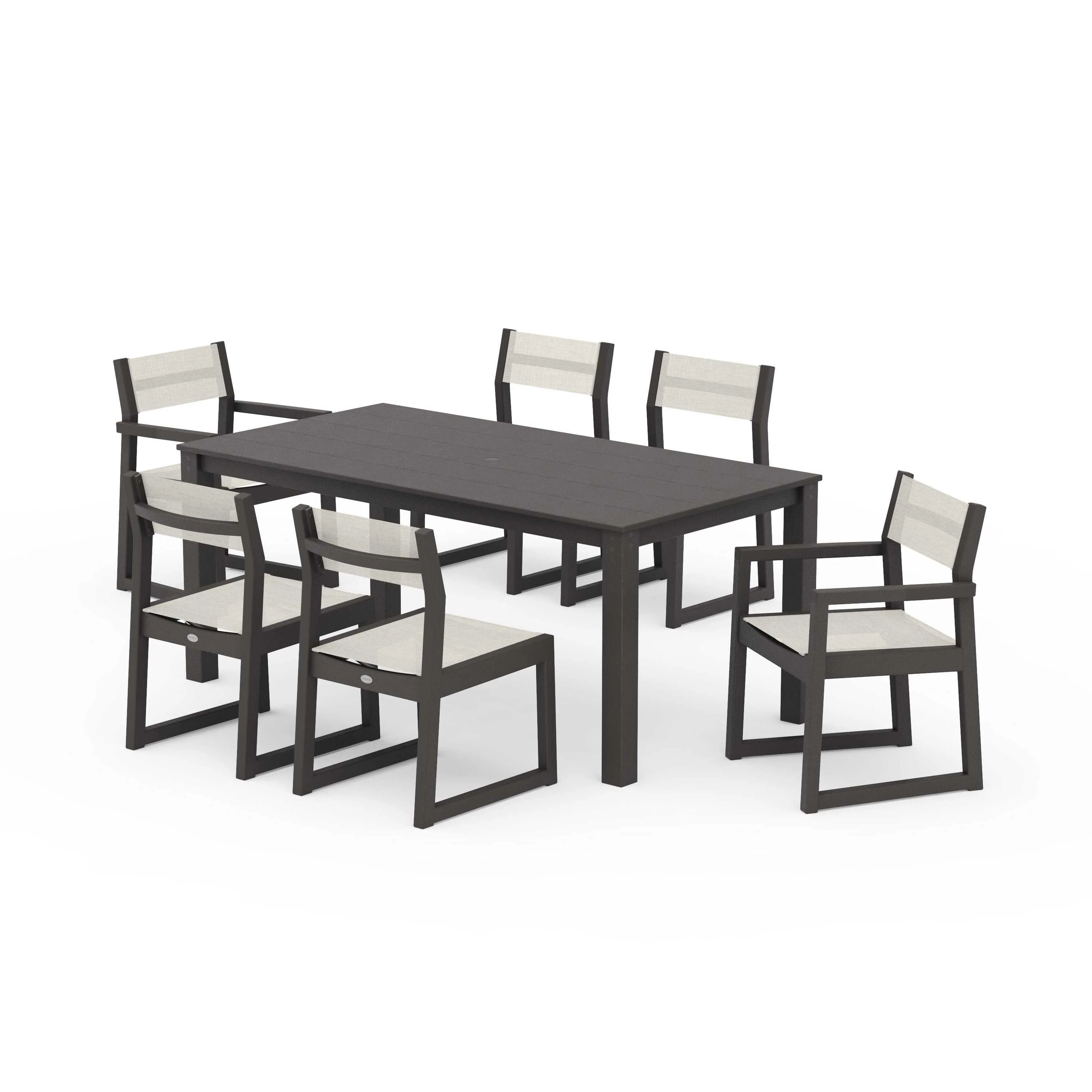 EDGE Sling 7-Piece Parsons Dining Set - Image 98
