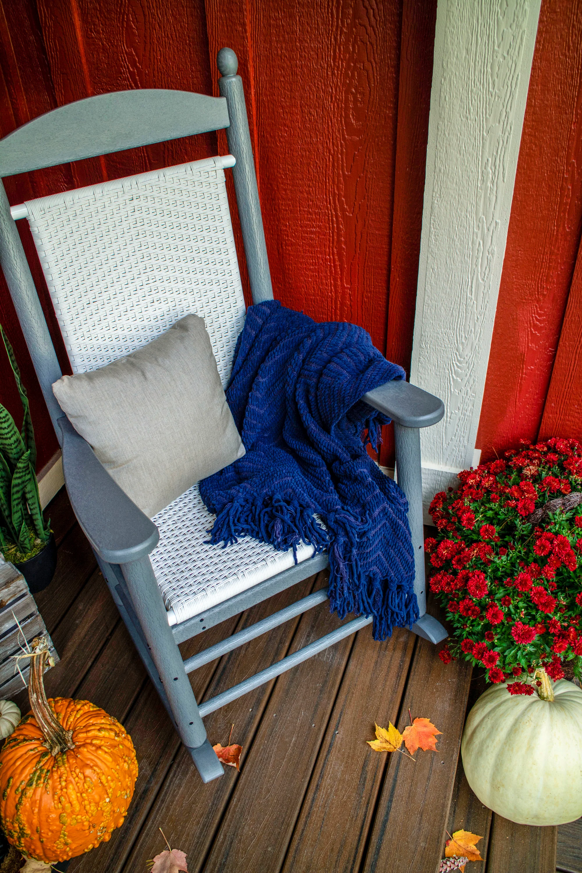 Jefferson Woven Rocking Chair - Image 11