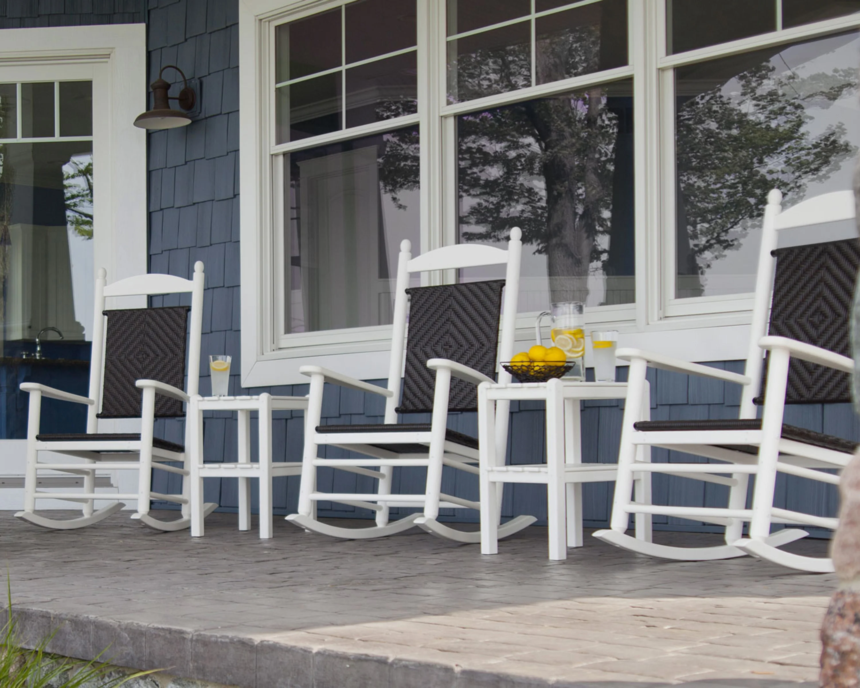 Jefferson Woven Rocking Chair - Image 7