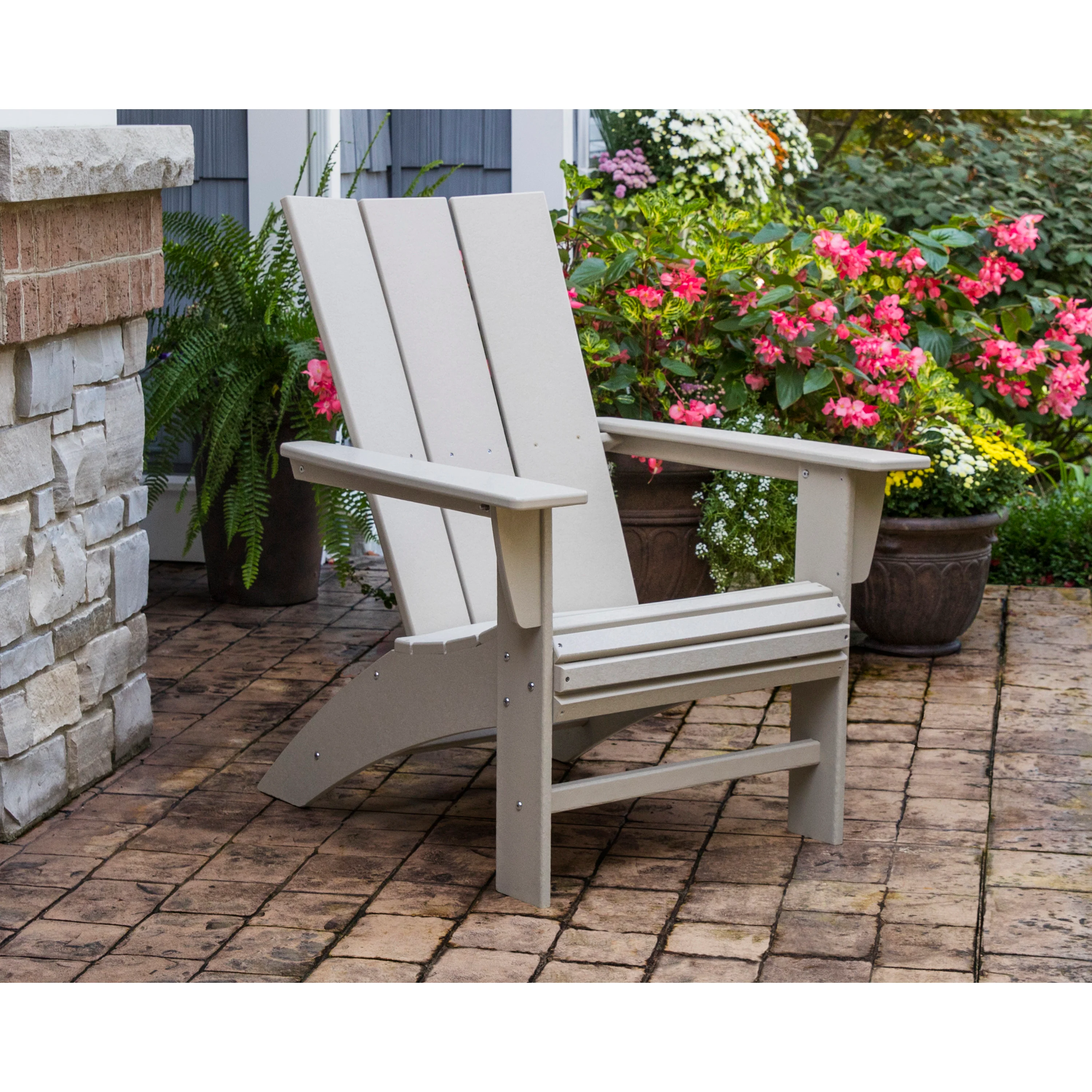 Modern Curveback Adirondack Chair - Image 3