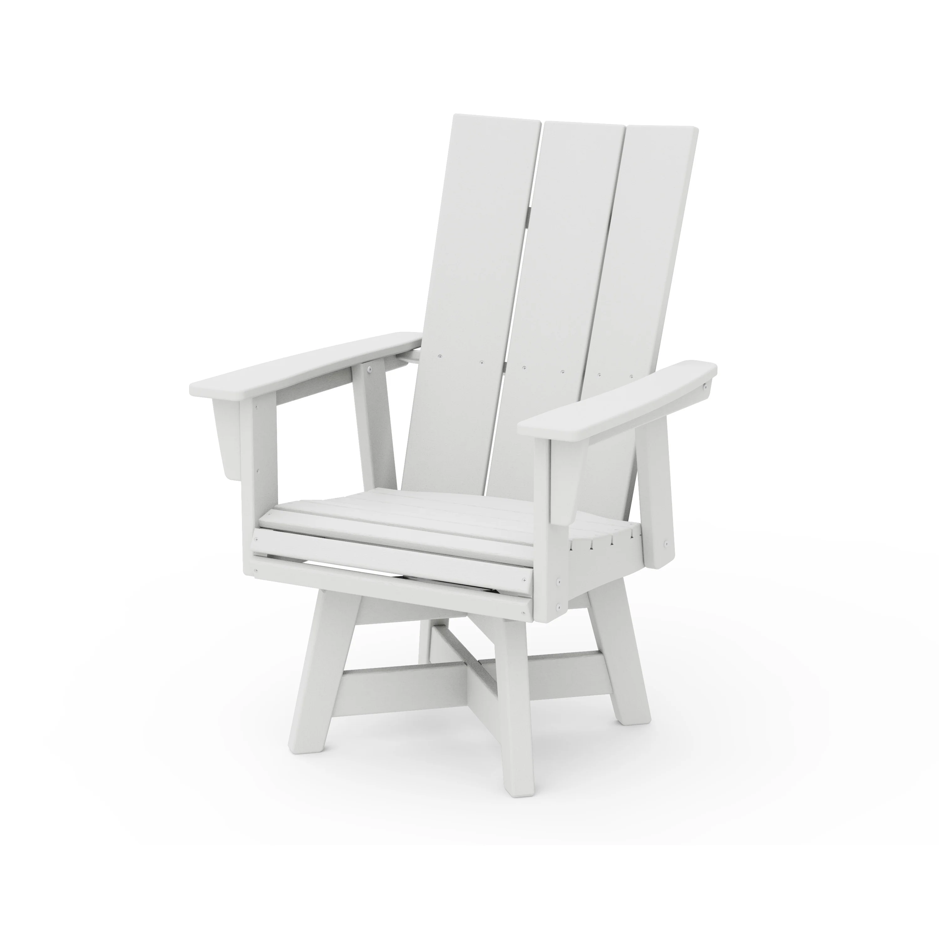 Modern Curveback Adirondack Swivel Dining Chair - Image 4