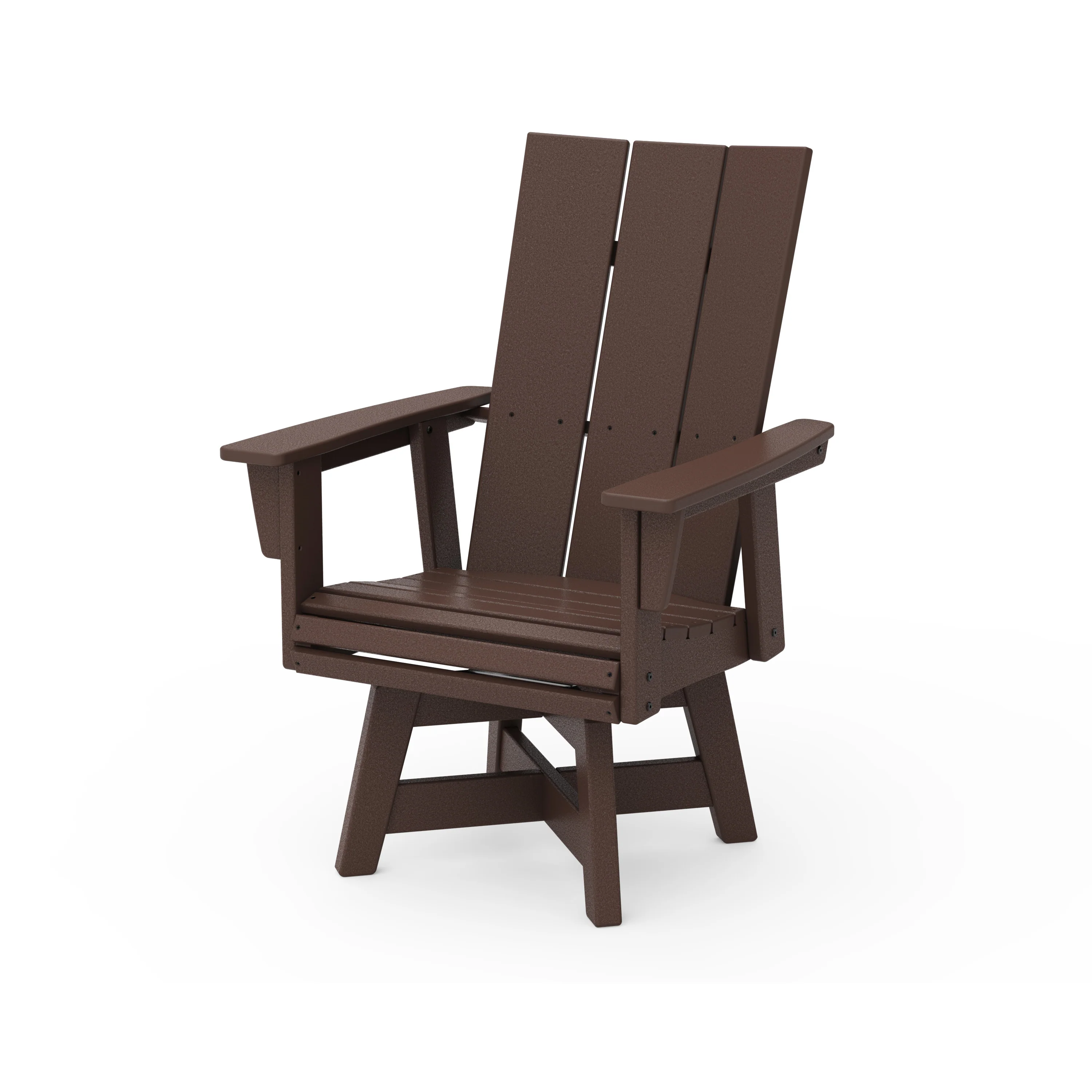Modern Curveback Adirondack Swivel Dining Chair - Image 7