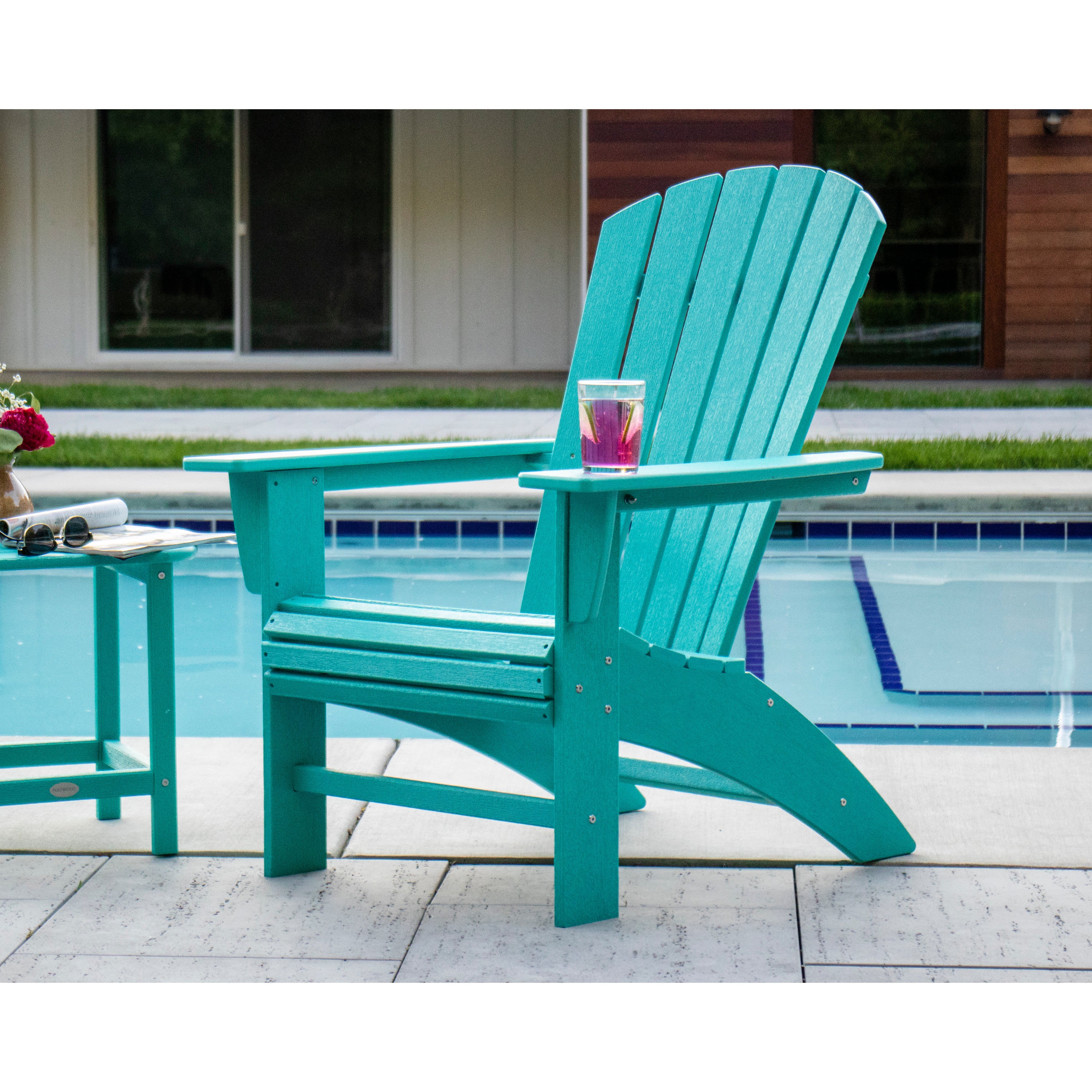 Nautical Curveback Adirondack Chair - Image 4