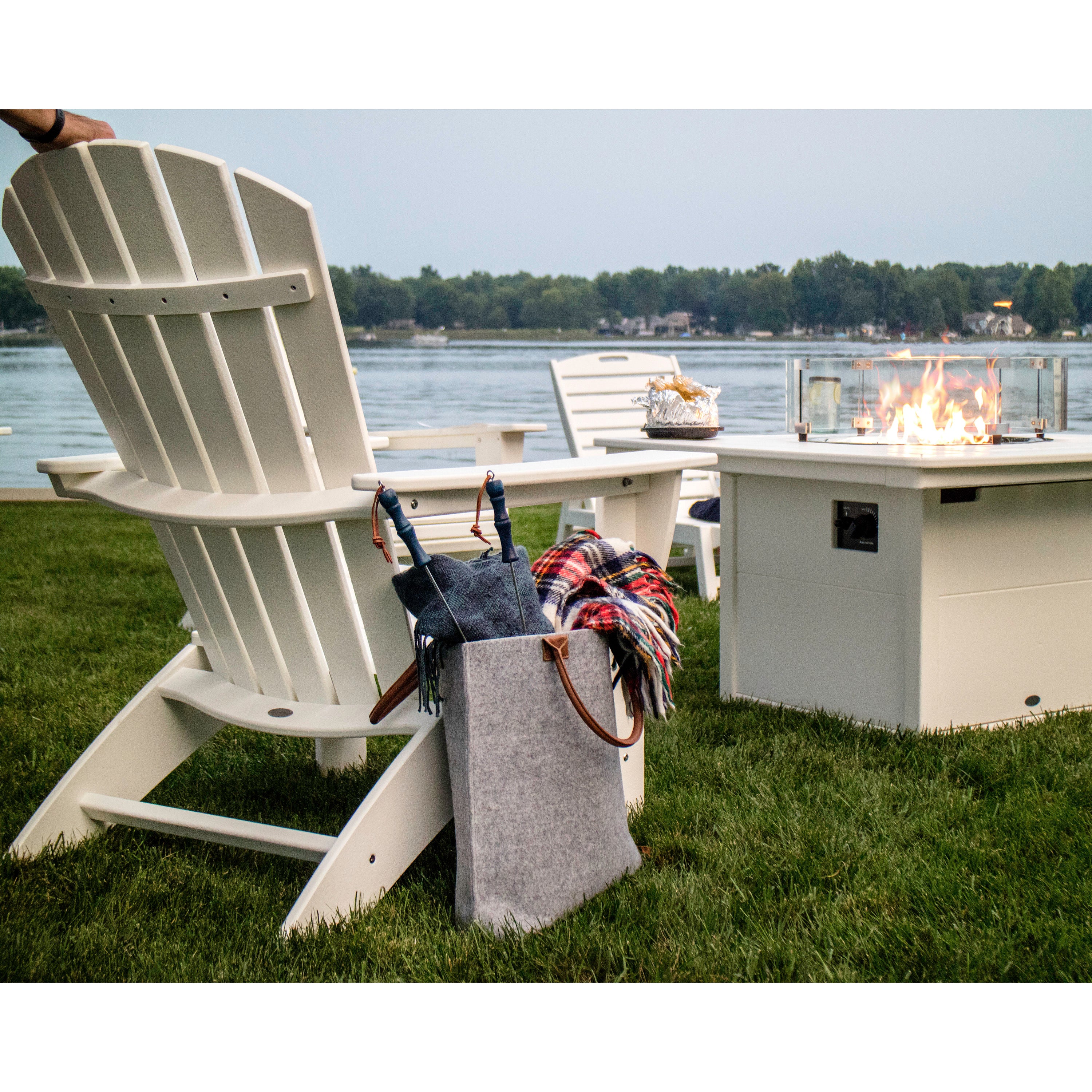 Nautical Curveback Adirondack Chair - Image 7
