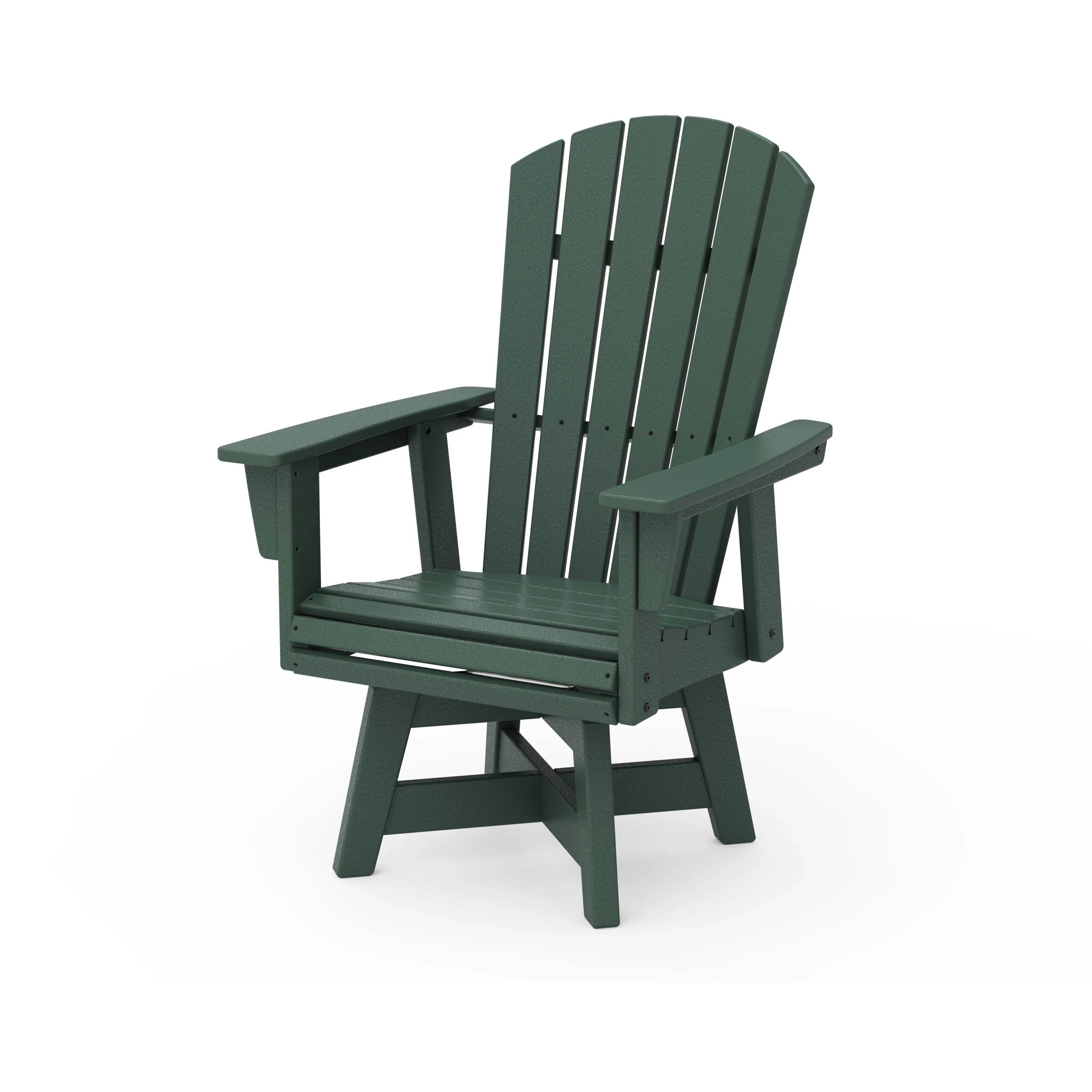 Nautical Curveback Adirondack Swivel Dining Chair - Image 10
