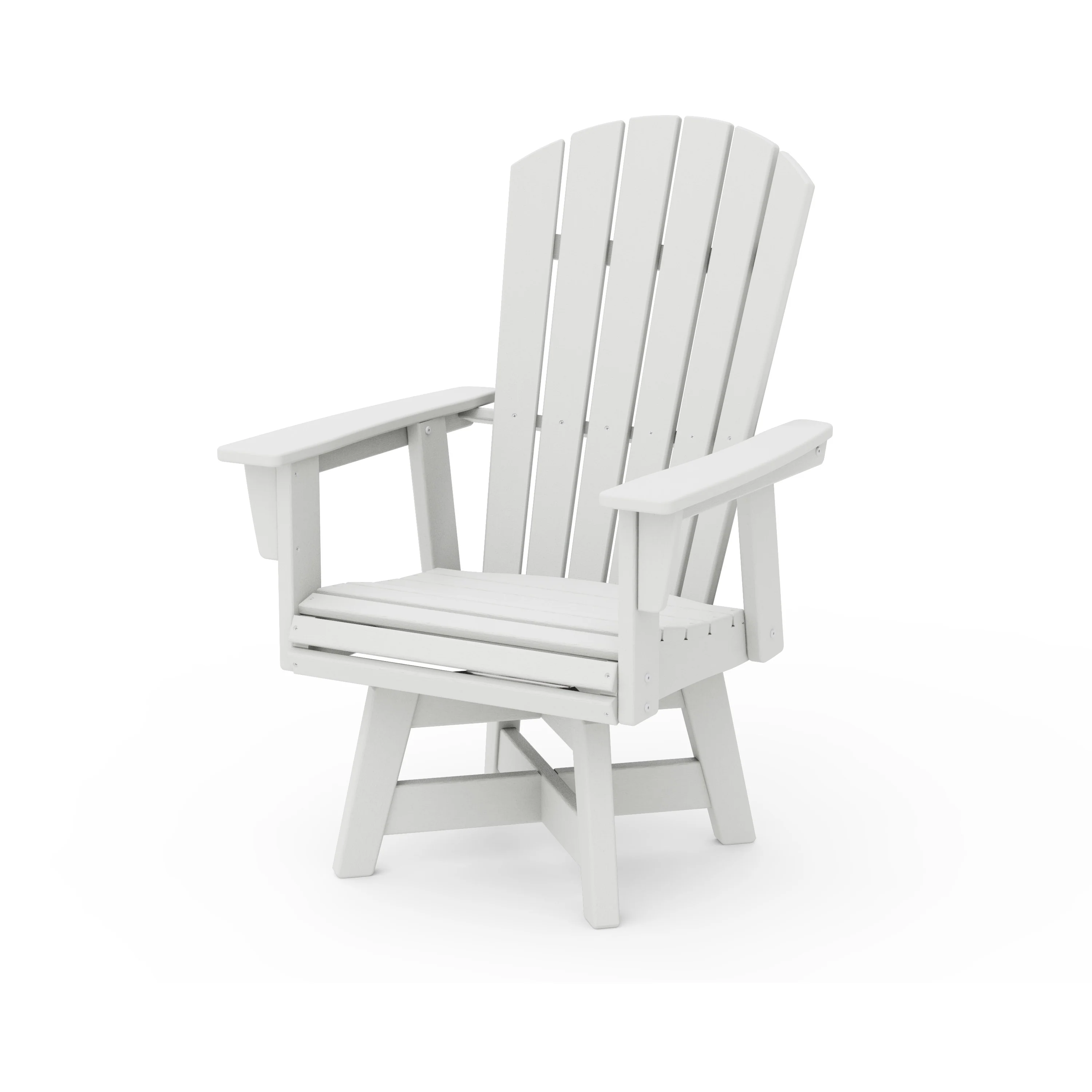 Nautical Curveback Adirondack Swivel Dining Chair - Image 13