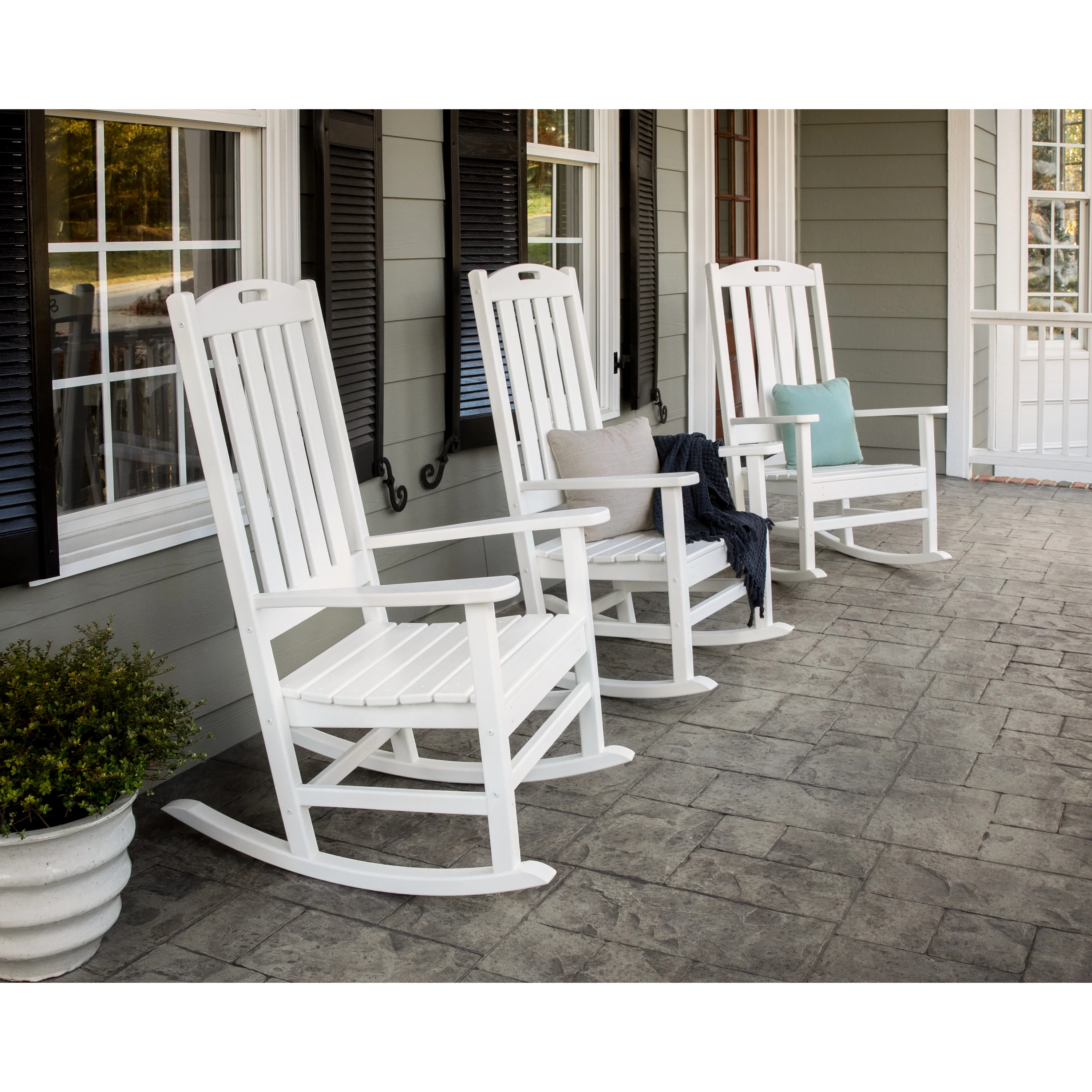 Nautical Porch Rocking Chair - Image 3
