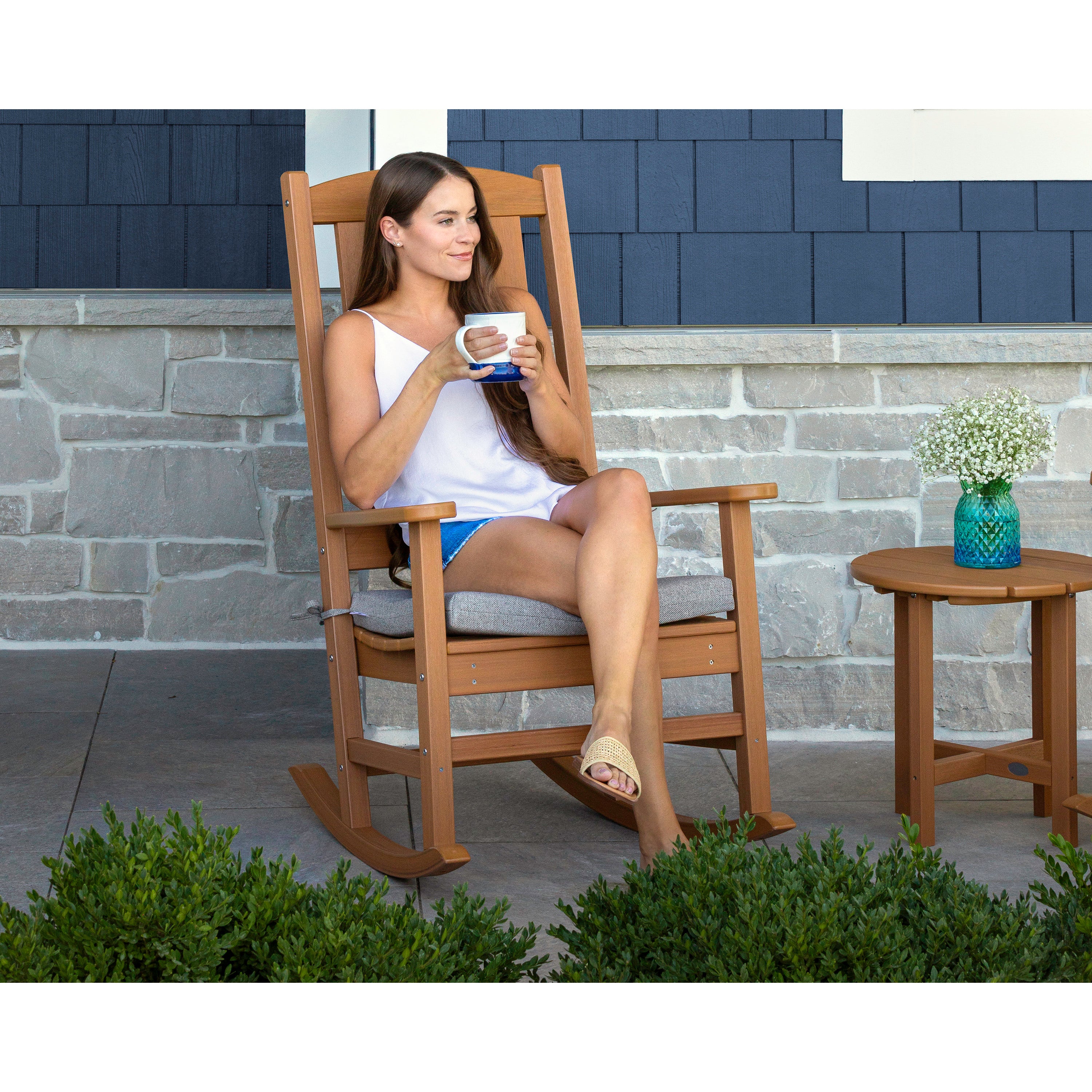 Nautical Porch Rocking Chair - Image 8