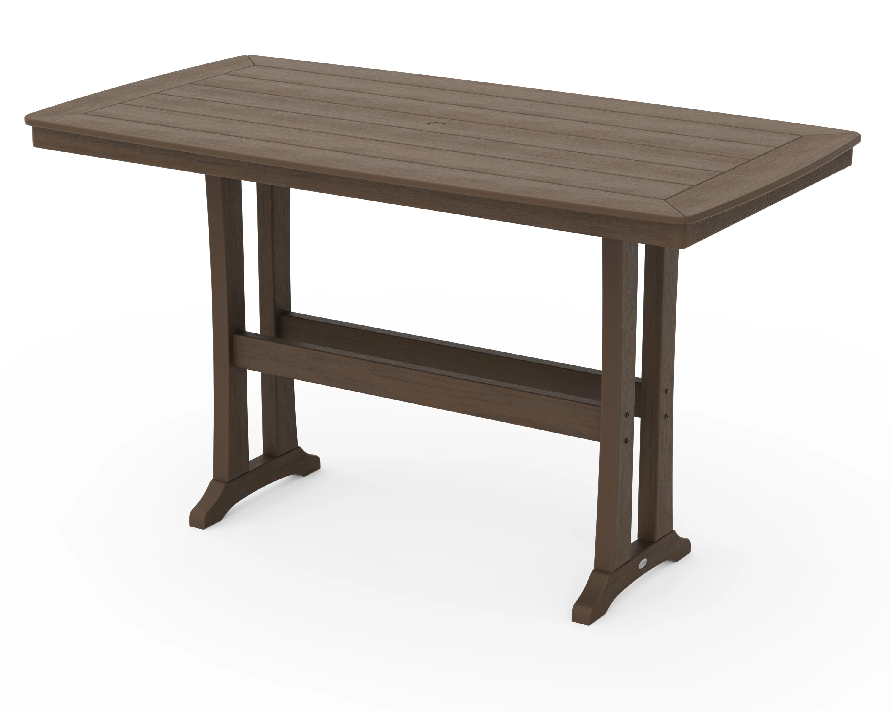 Nautical Trestle 38" x 73" Bar Table - Image 14
