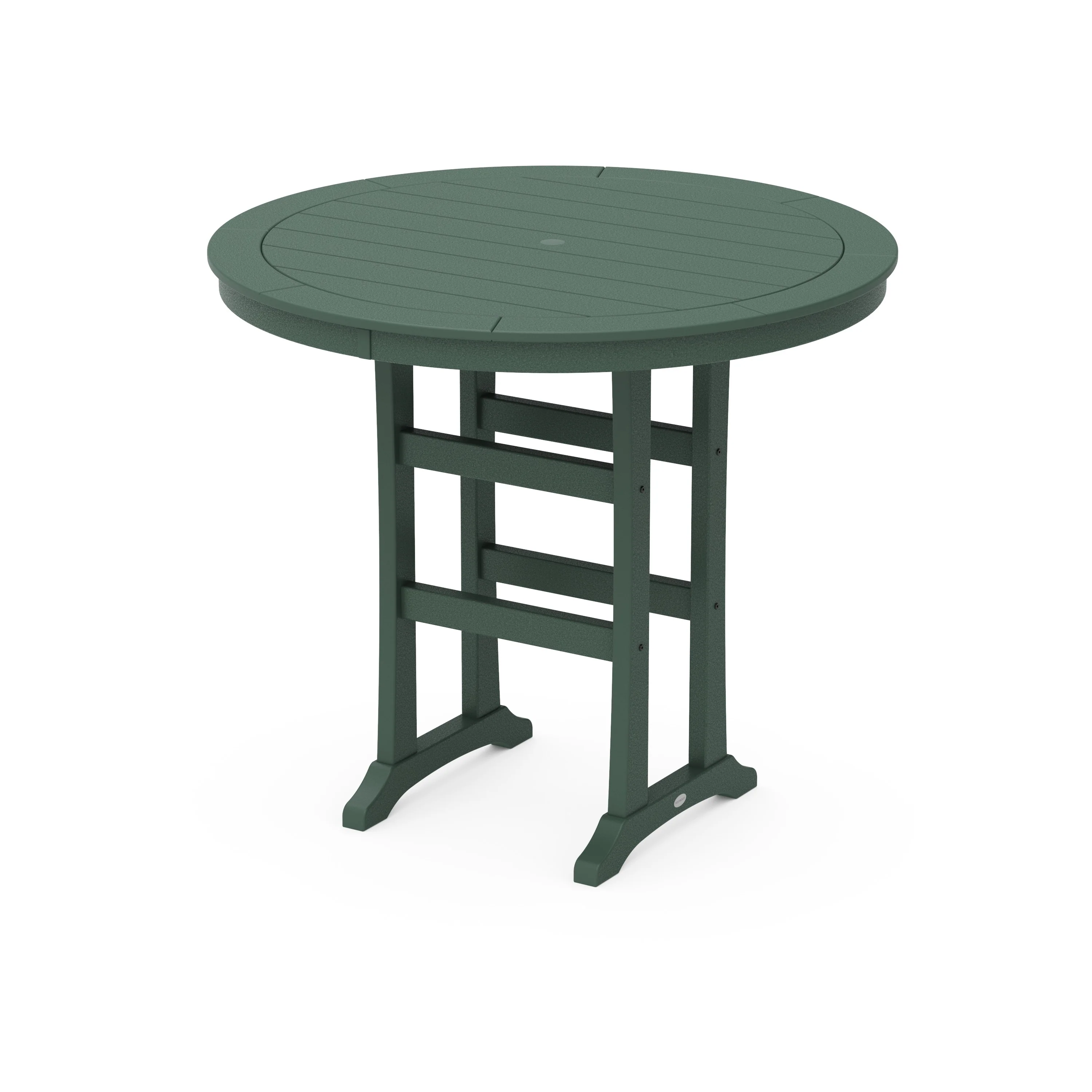 Nautical Trestle 48" Round Bar Table - Image 16