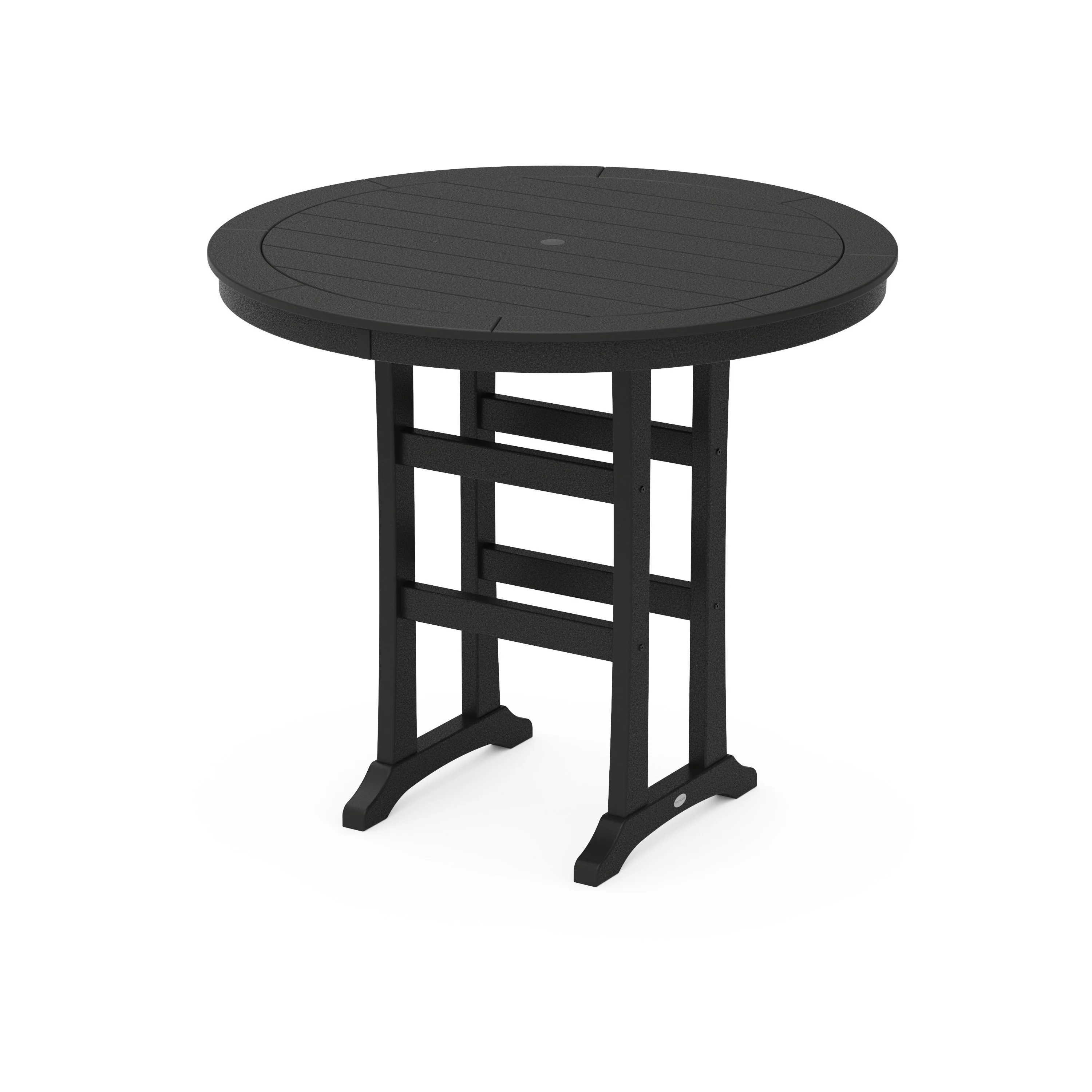Nautical Trestle 48" Round Bar Table - Image 19