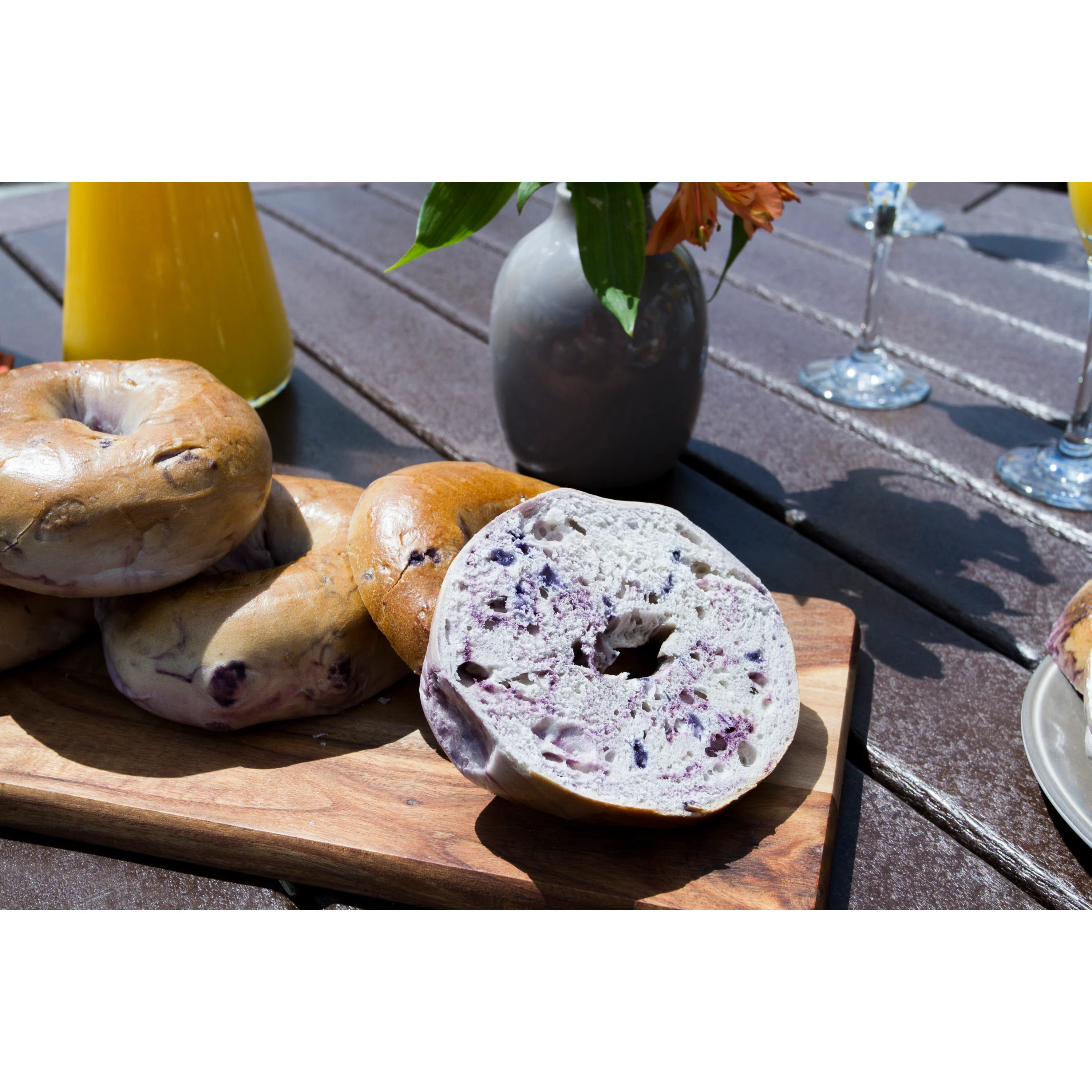 Nautical Trestle 48" Round Bar Table - Image 3