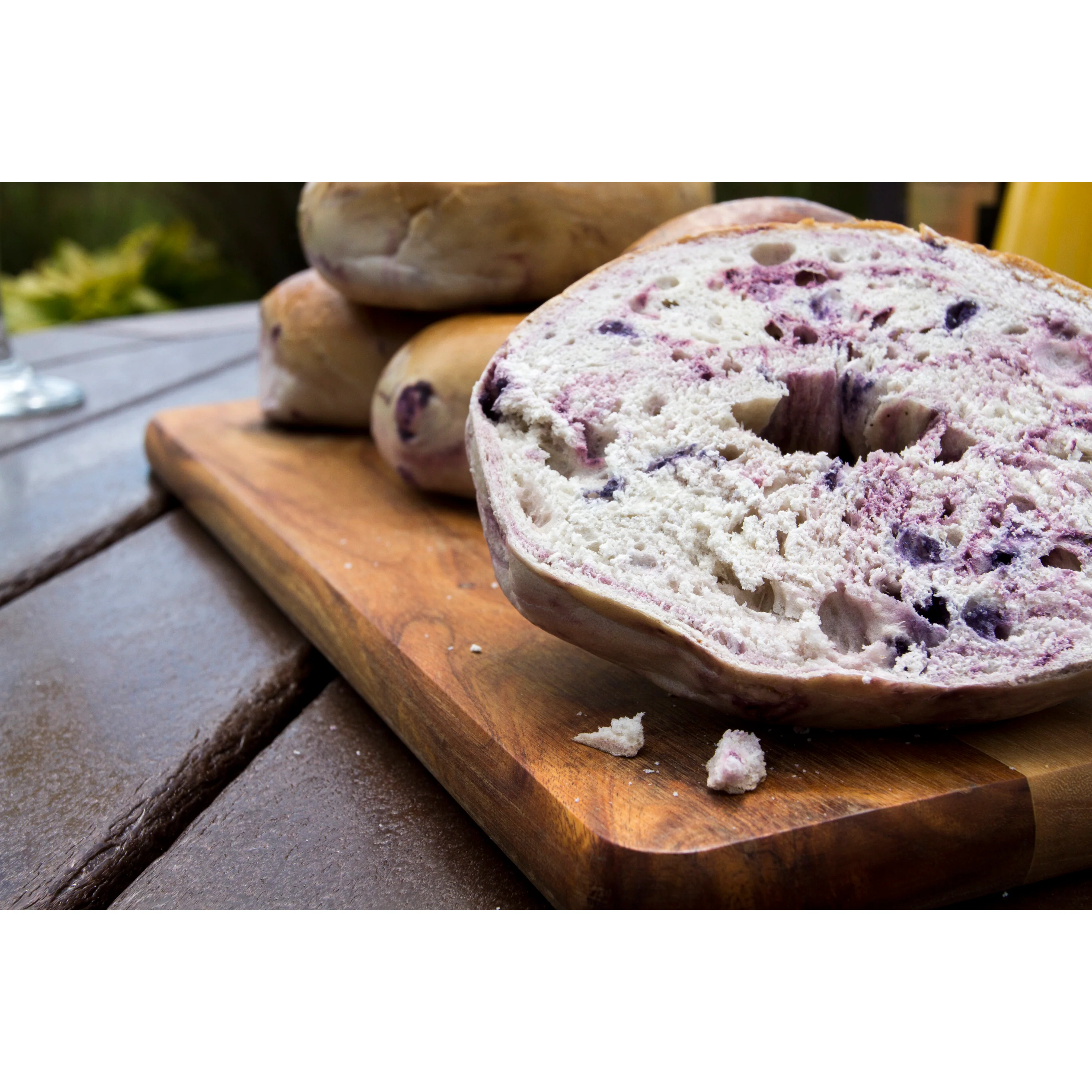 Nautical Trestle 48" Round Bar Table - Image 4