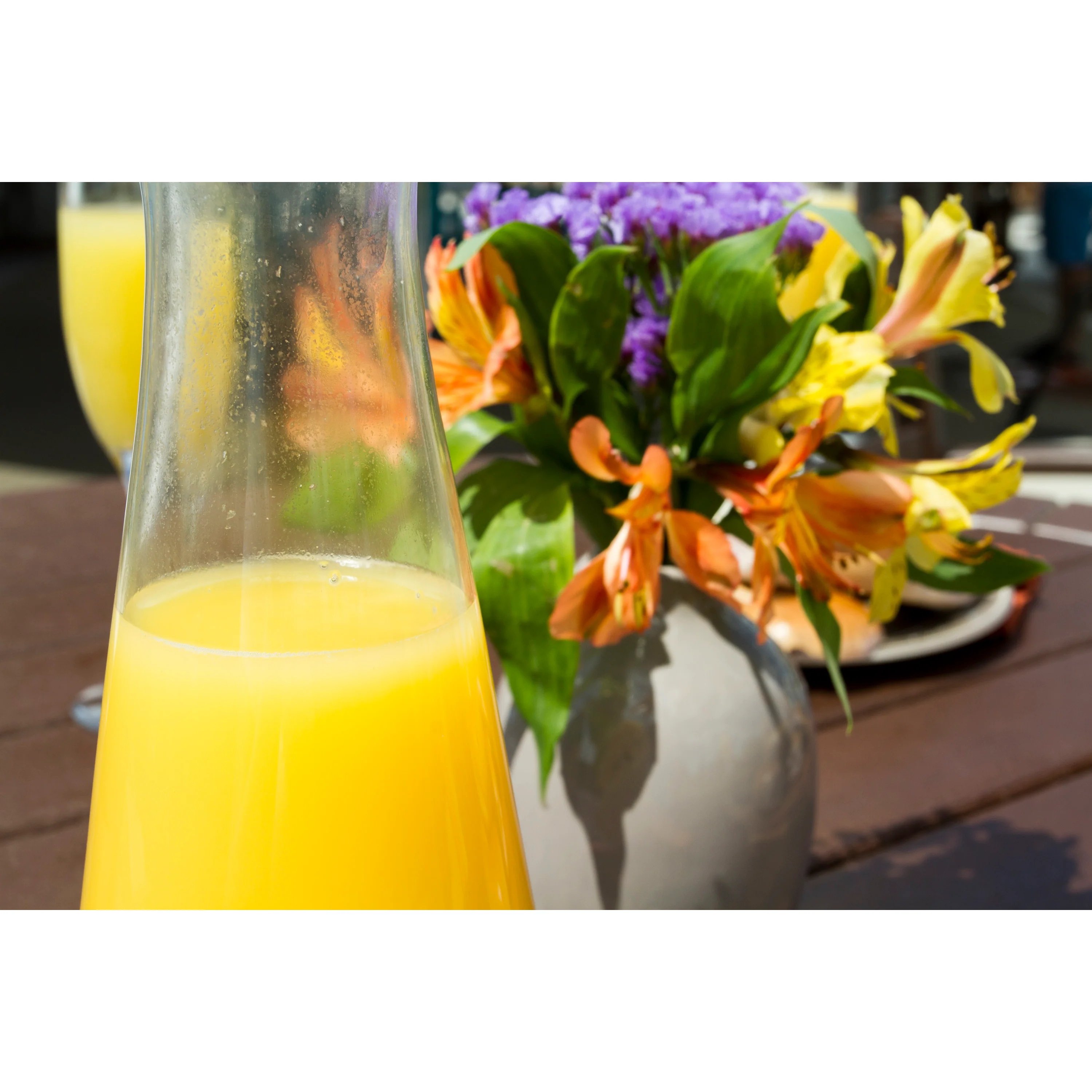 Nautical Trestle 48" Round Bar Table - Image 5