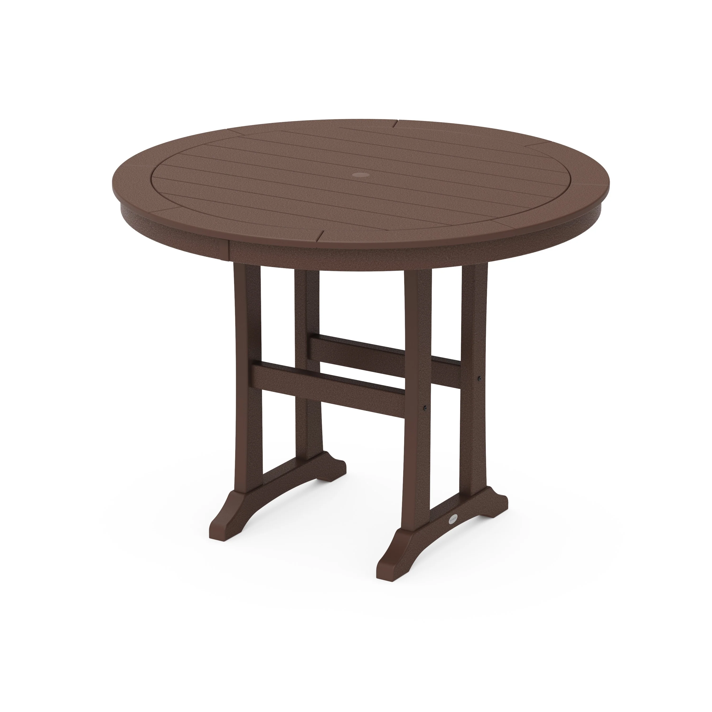 Nautical Trestle 48" Round Counter Table - Image 12