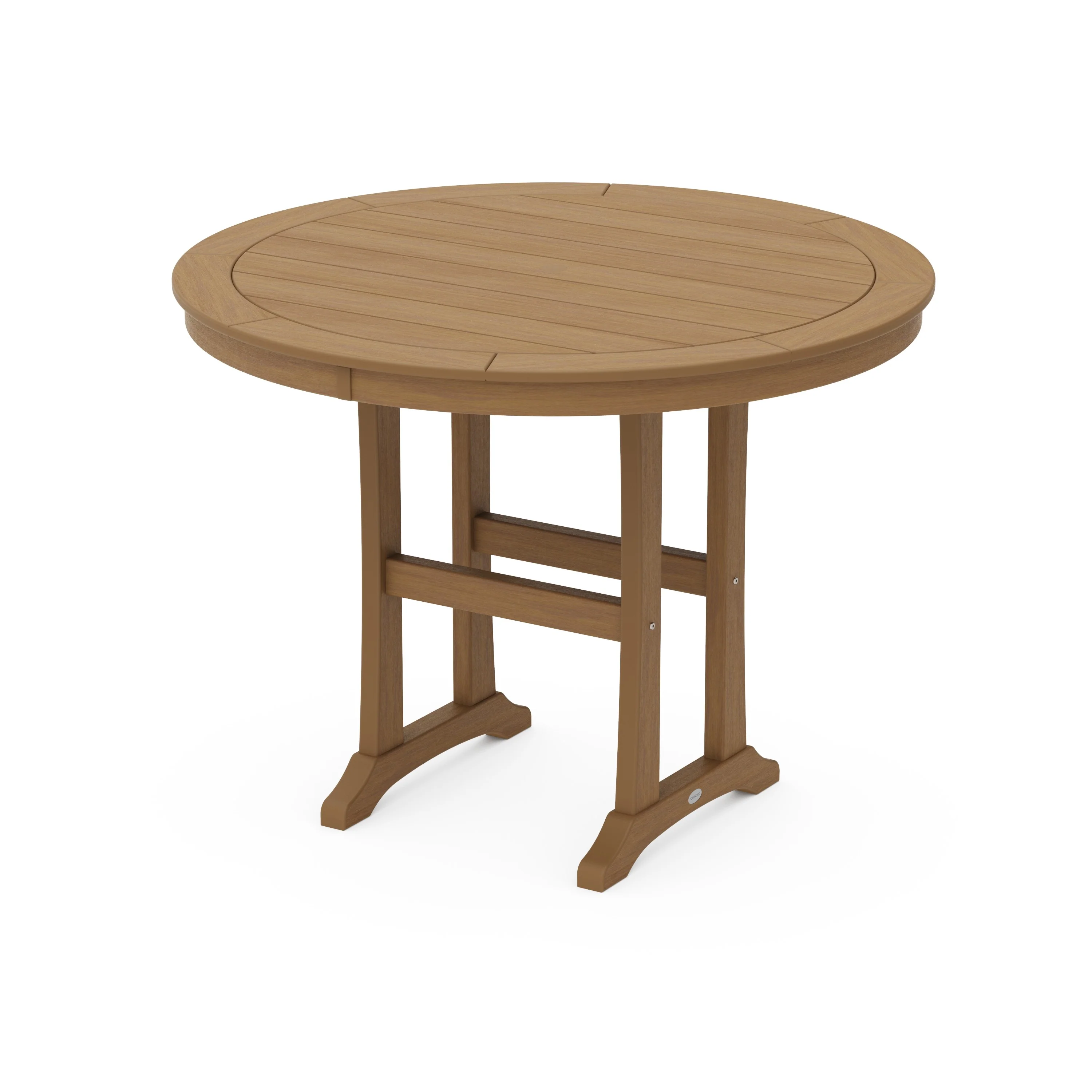Nautical Trestle 48" Round Counter Table - Image 14