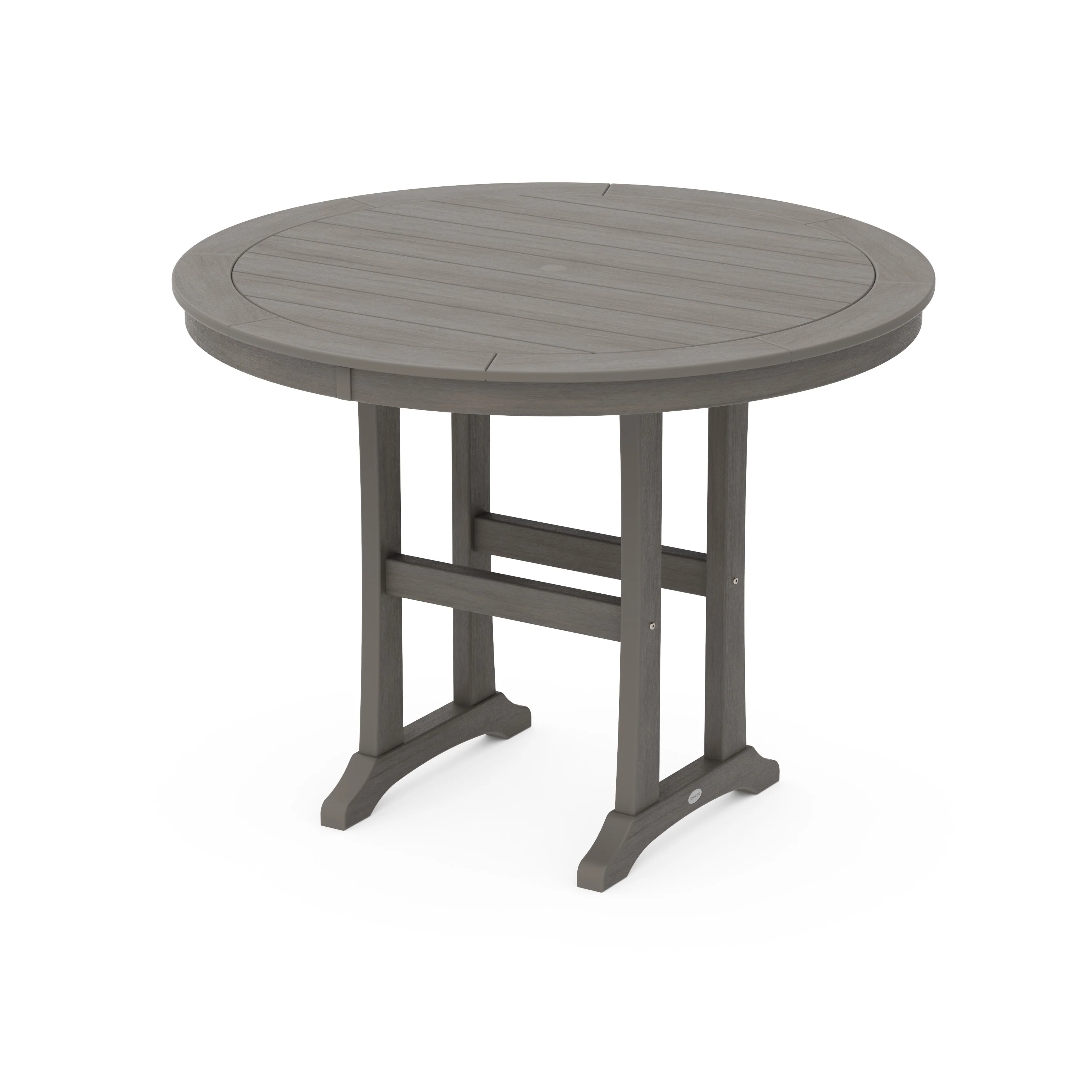 Nautical Trestle 48" Round Counter Table - Image 17