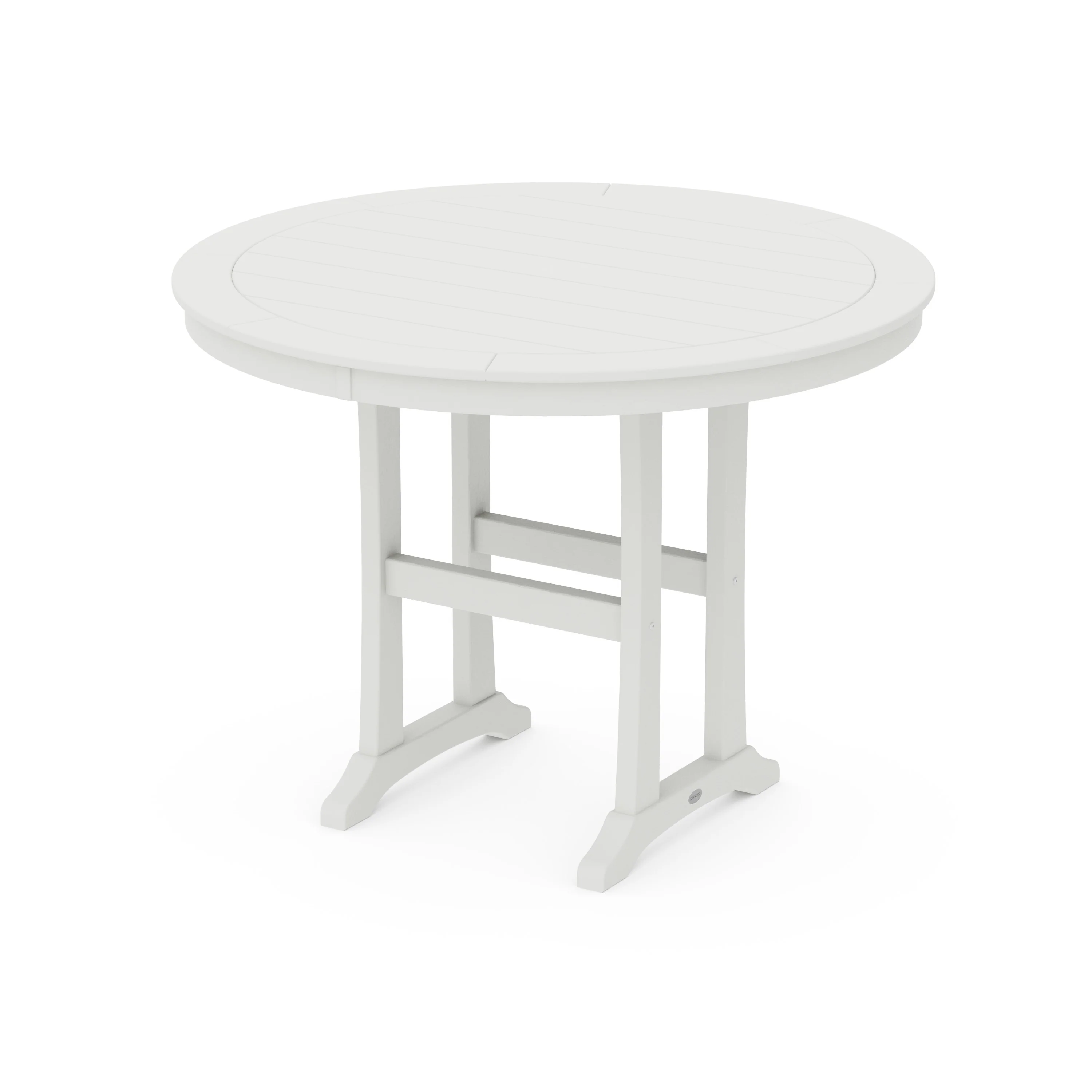 Nautical Trestle 48" Round Counter Table - Image 20