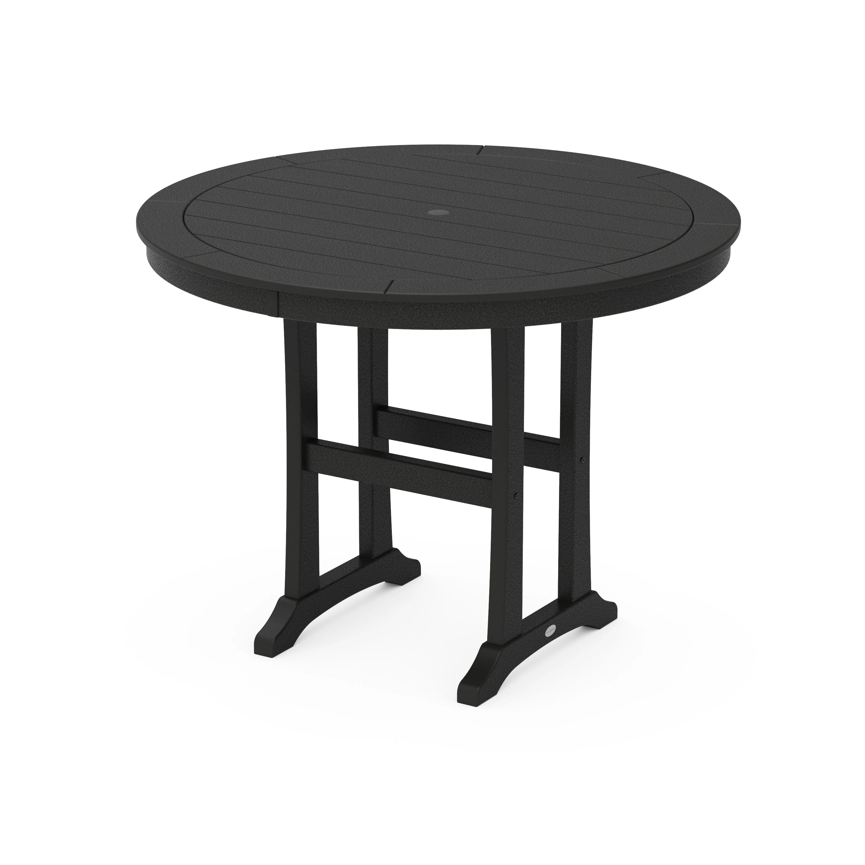 Nautical Trestle 48" Round Counter Table - Image 21