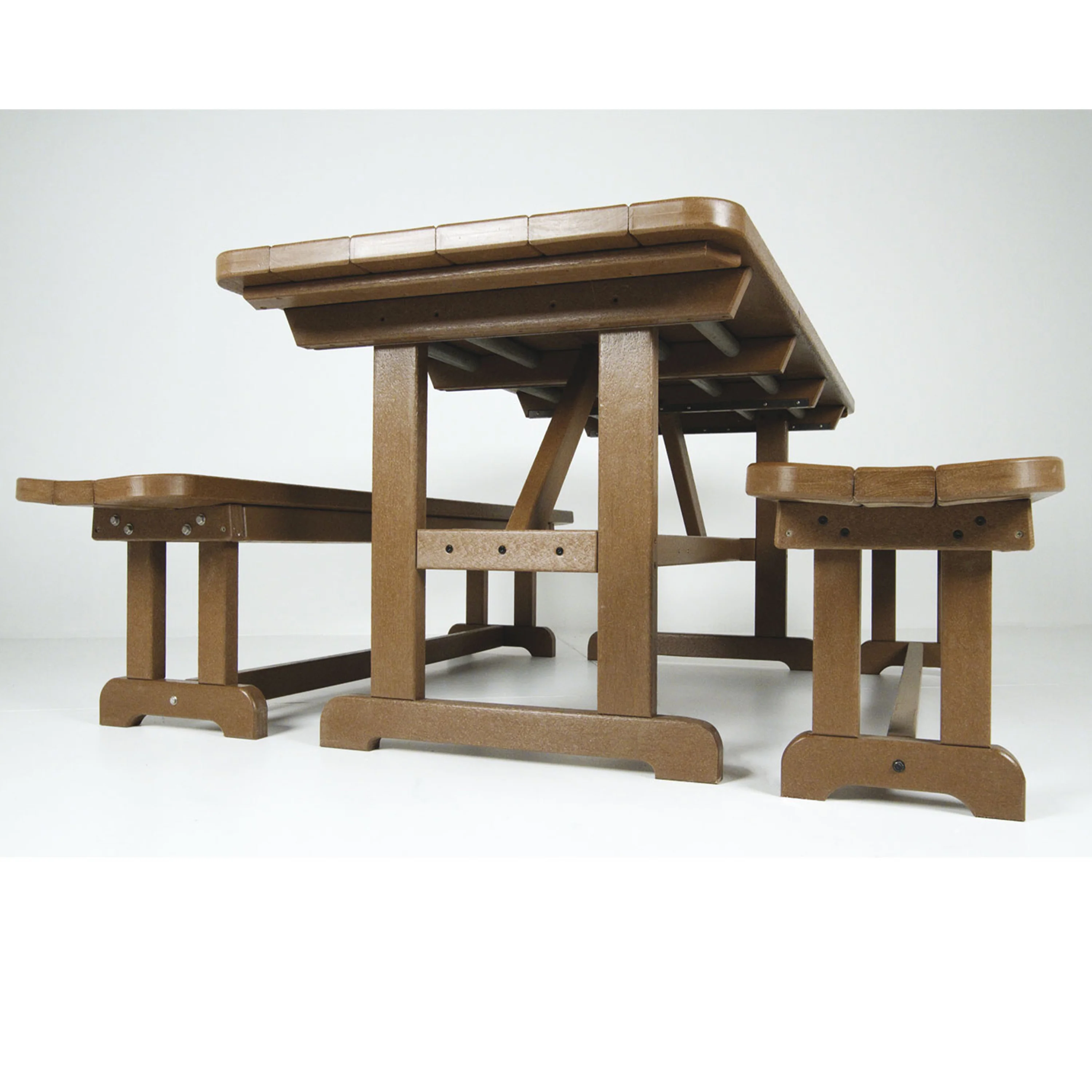 Park 33" x 70" Harvester Picnic Table - Image 7
